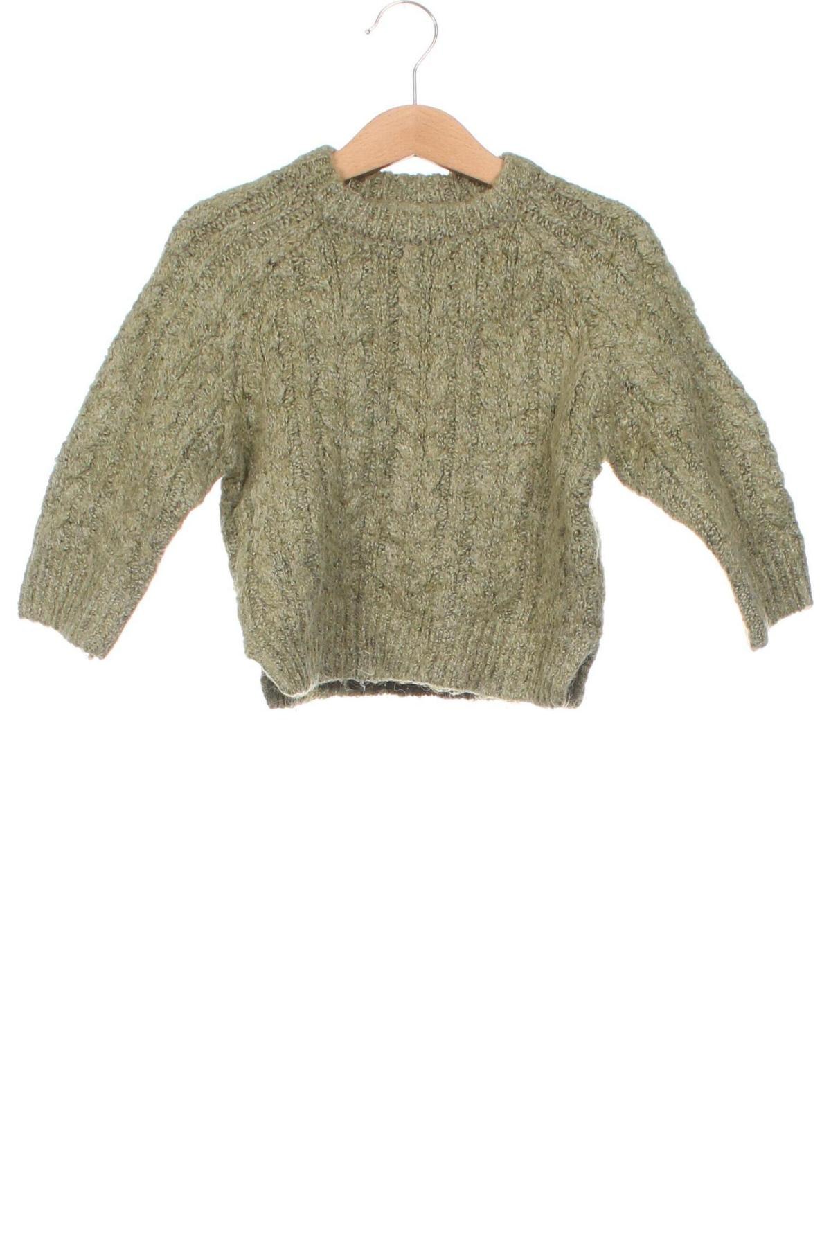 Dziecięcy sweter Zara, Rozmiar 12-18m/ 80-86 cm, Kolor Zielony, Cena 33,99 zł