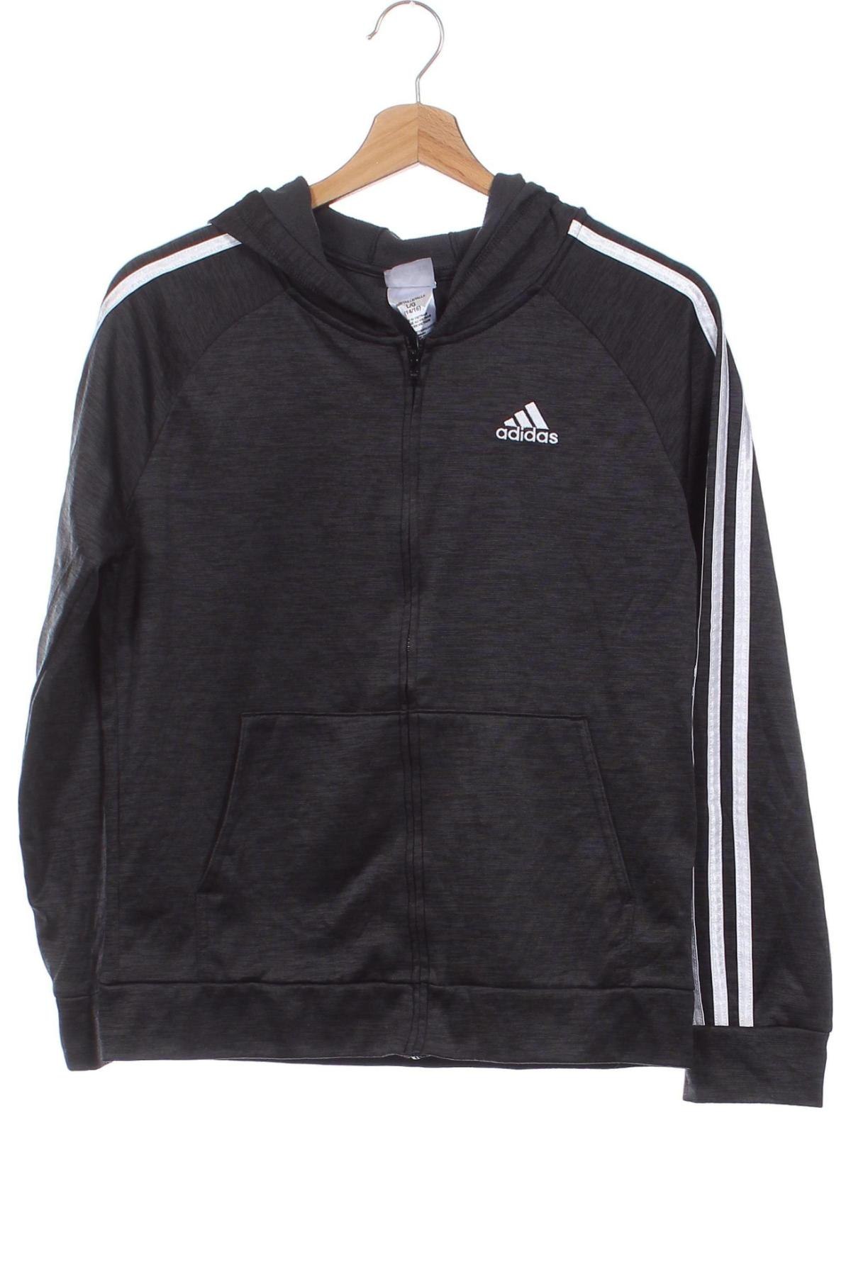 Hanorac pentru copii Adidas, Mărime 15-18y/ 170-176 cm, Culoare Gri, Preț 87,99 Lei