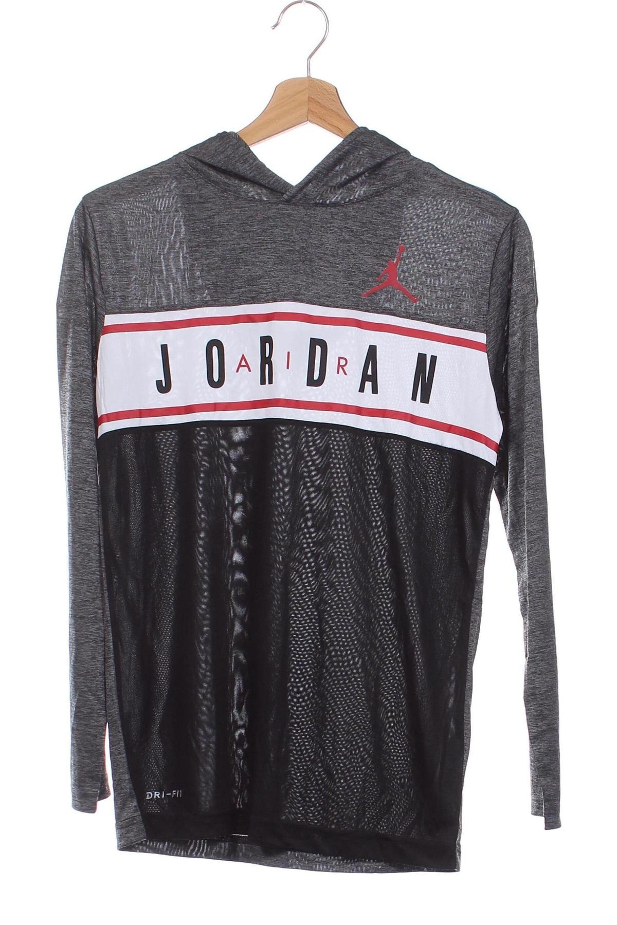 Dziecięca bluza Air Jordan Nike, Rozmiar 11-12y/ 152-158 cm, Kolor Szary, Cena 153,99 zł