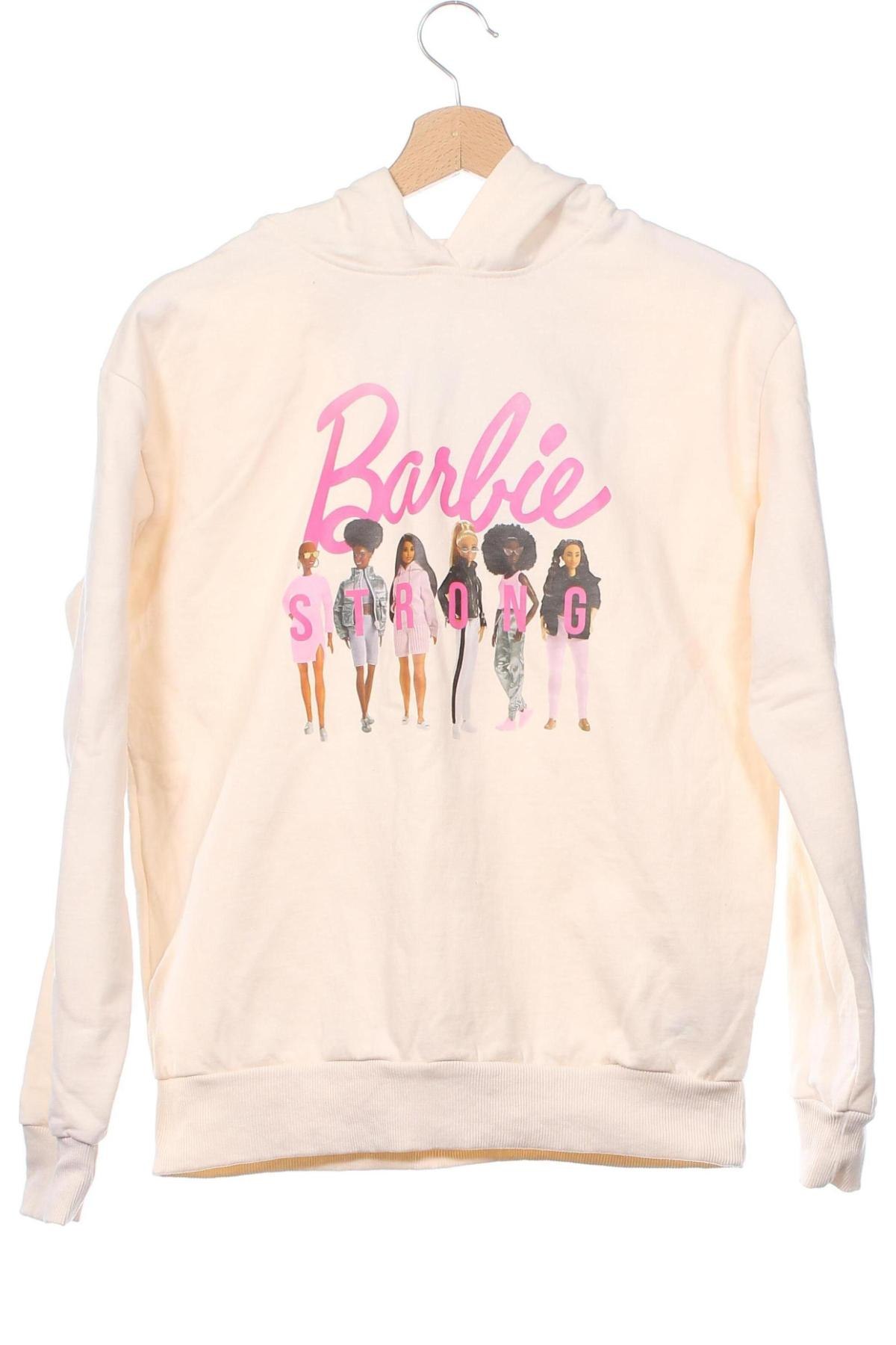 Dziecięca bluza Barbie, Rozmiar 12-13y/ 158-164 cm, Kolor ecru, Cena 93,93 zł