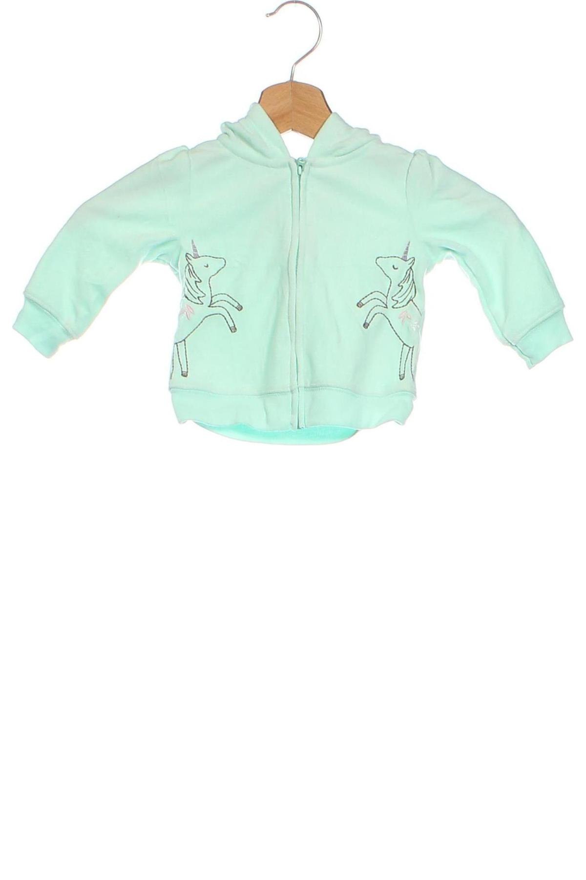 Kinder Sweatshirts Carter's, Größe 6-9m/ 68-74 cm, Farbe Grün, Preis € 11,49