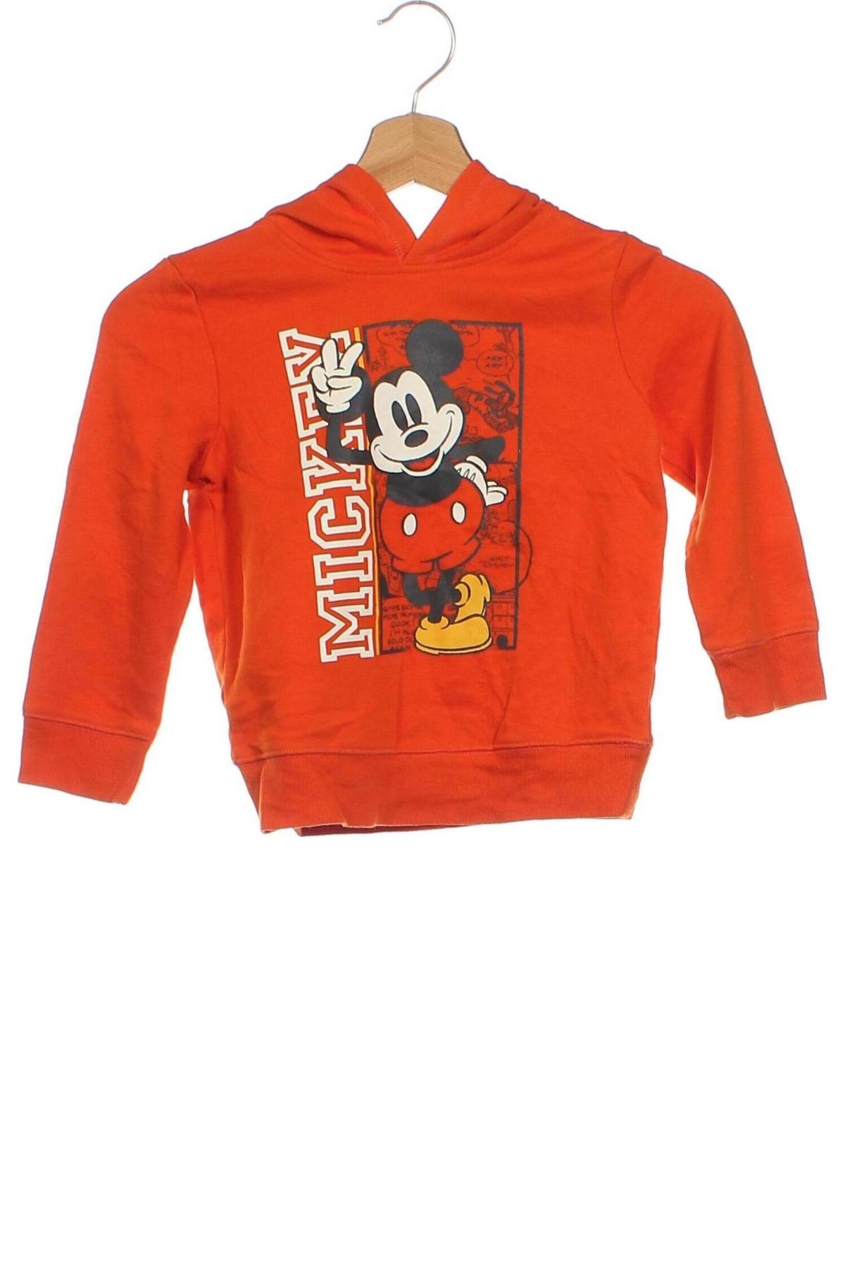 Παιδικό φούτερ Disney, Μέγεθος 4-5y/ 110-116 εκ., Χρώμα Πορτοκαλί, Τιμή 7,49 €