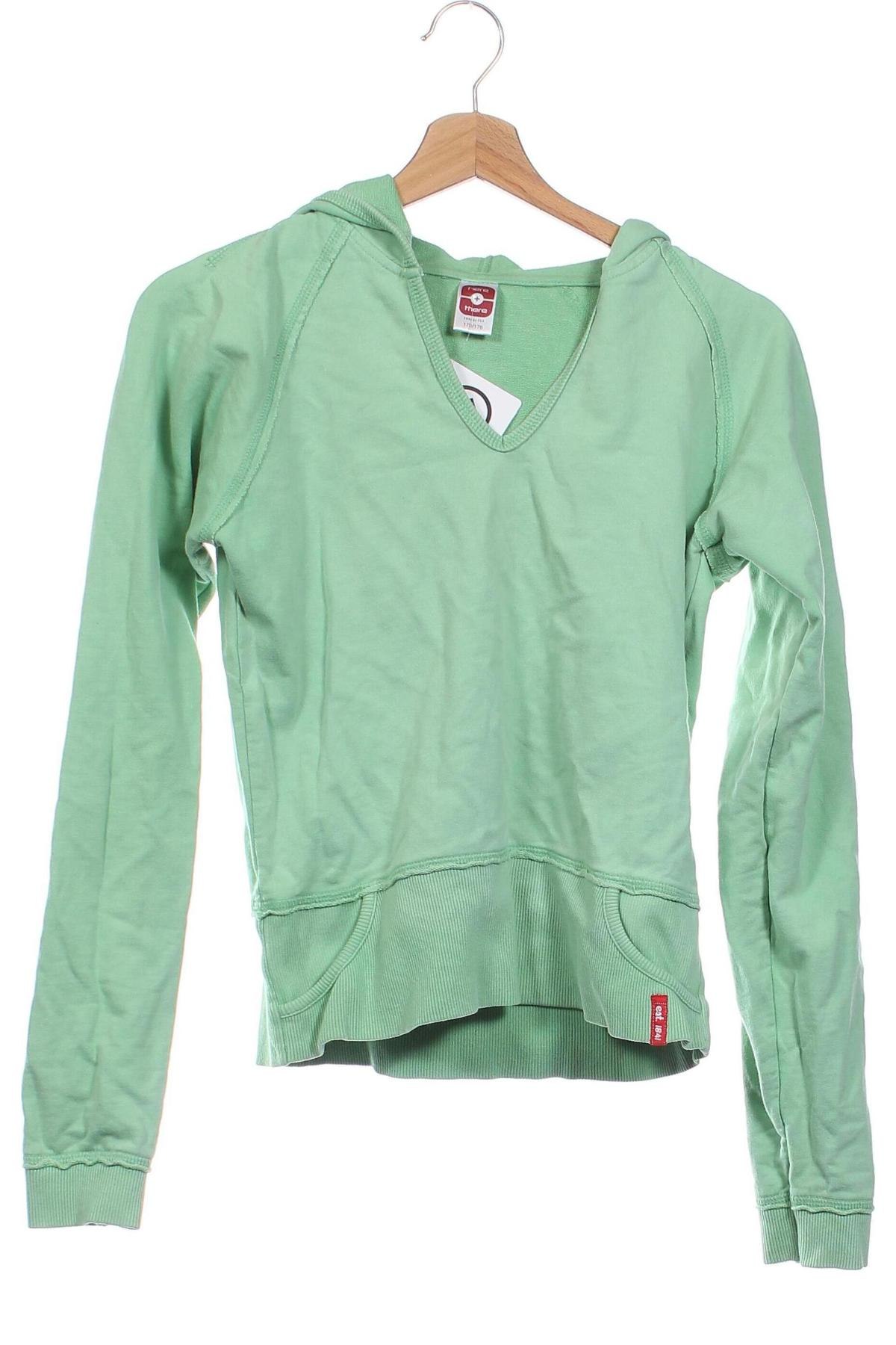 Kinder Sweatshirts Here+There, Größe 15-18y/ 170-176 cm, Farbe Grün, Preis € 11,25