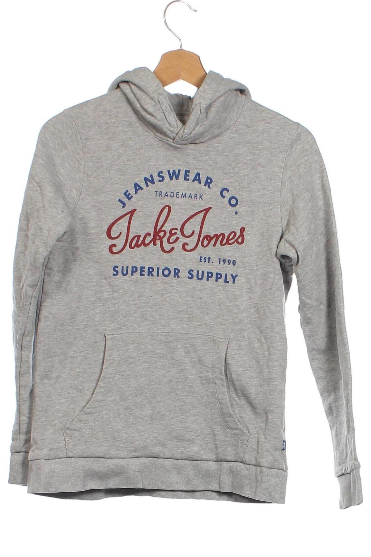 Kinder Sweatshirts Jack & Jones, Größe 12-13y/ 158-164 cm, Farbe Grau, Preis € 20,99