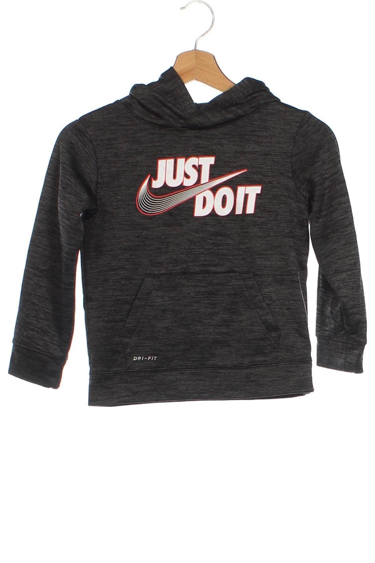 Kinder Sweatshirts Nike, Größe 6-7y/ 122-128 cm, Farbe Grau, Preis € 13,49