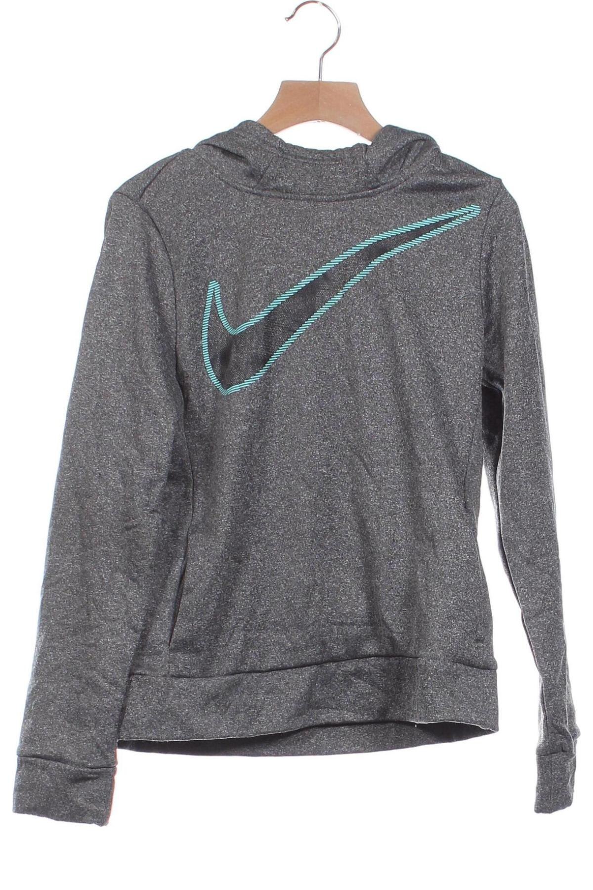 Kinder Sweatshirts Nike, Größe 11-12y/ 152-158 cm, Farbe Grau, Preis 23,49 €