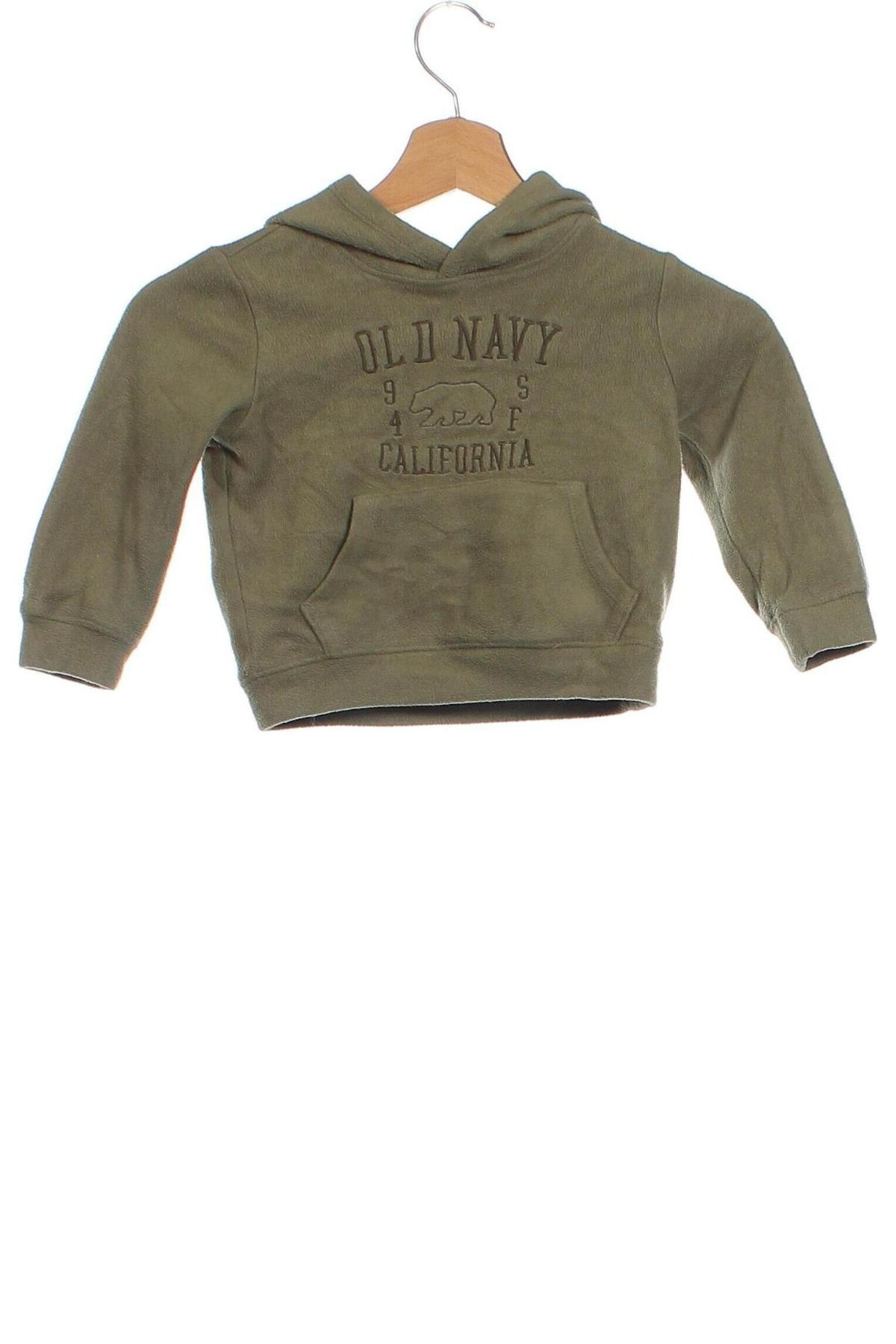 Gyerek sweatshirt Old Navy, Méret 1-2m / 50-56 cm, Szín Zöld, Ár 4 199 Ft