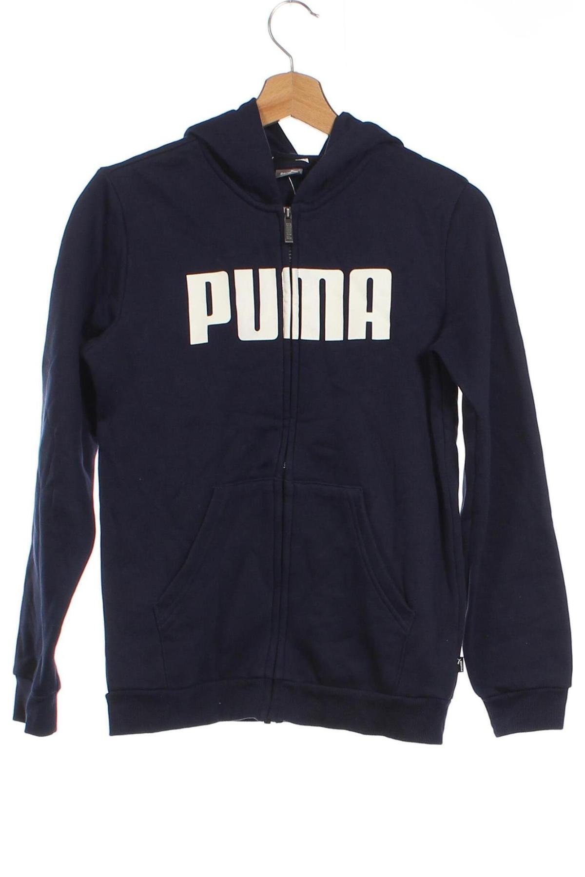 Детски суичър PUMA, Размер 13-14y/ 164-168 см, Цвят Син, Цена 20,99 лв.