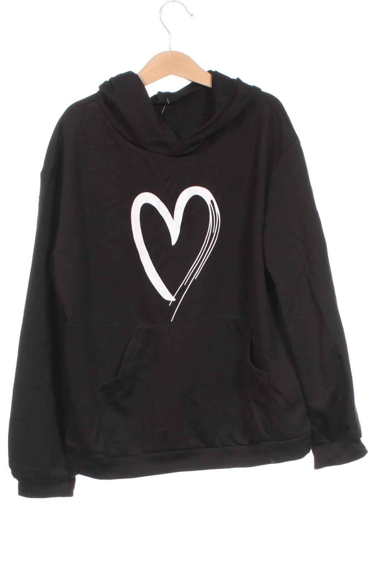 Kinder Sweatshirts SHEIN, Größe 11-12y/ 152-158 cm, Farbe Schwarz, Preis € 8,49