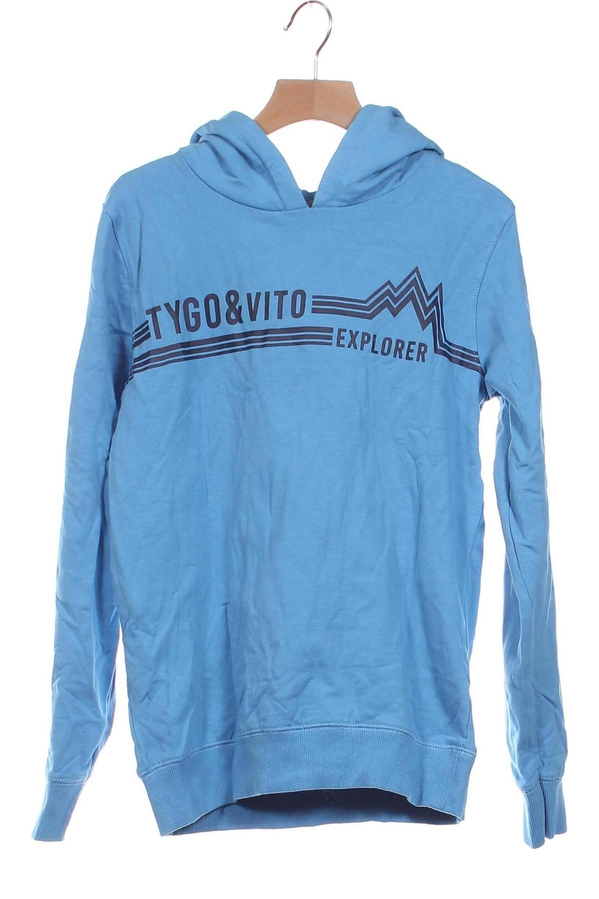 Kinder Sweatshirts Tygo & Vito, Größe 10-11y/ 146-152 cm, Farbe Blau, Preis € 9,49