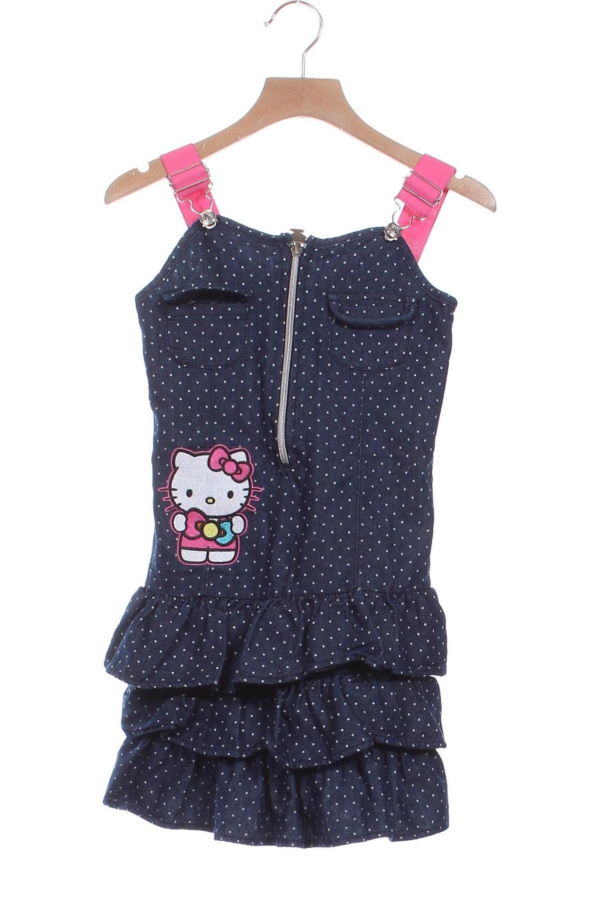 Dziecięca sukienka Hello Kitty, Rozmiar 5-6y/ 116-122 cm, Kolor Niebieski, Cena 50,57 zł