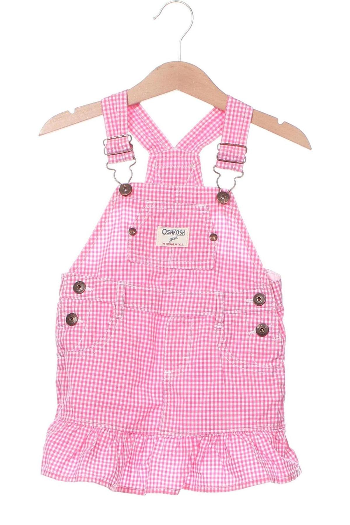 Kinder Latzkleid Oshkosh, Größe 2-3y/ 98-104 cm, Farbe Rosa, Preis € 12,24