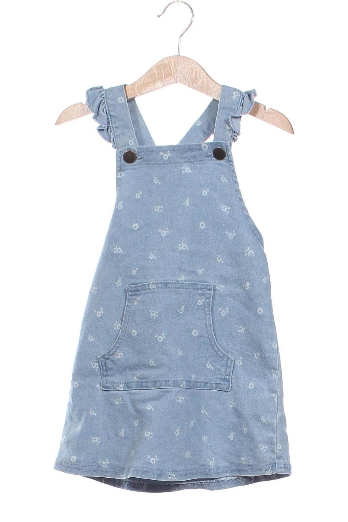 Kinder Latzkleid Sinsay, Größe 18-24m/ 86-98 cm, Farbe Blau, Preis € 12,99