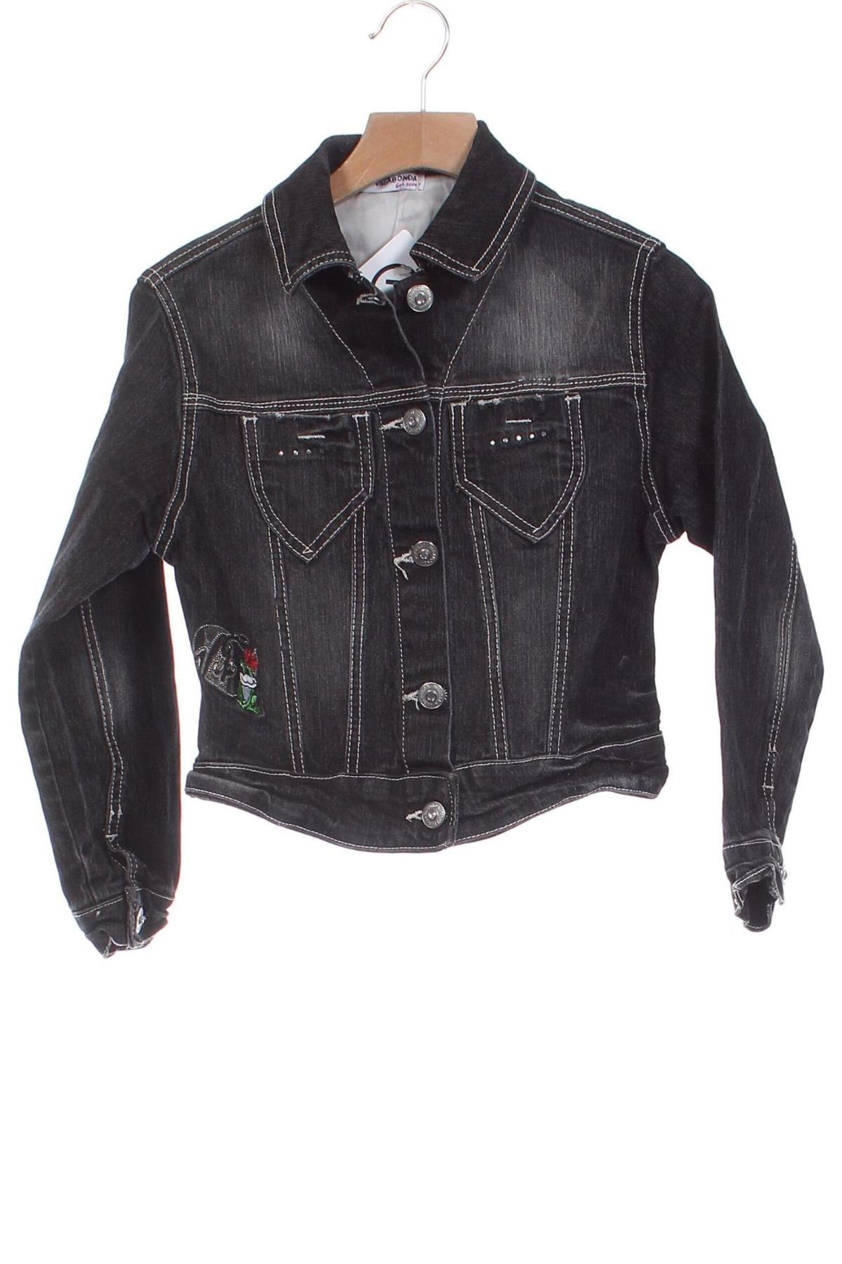 Kinder Jeansjacke, Größe 5-6y/ 116-122 cm, Farbe Schwarz, Preis € 21,25