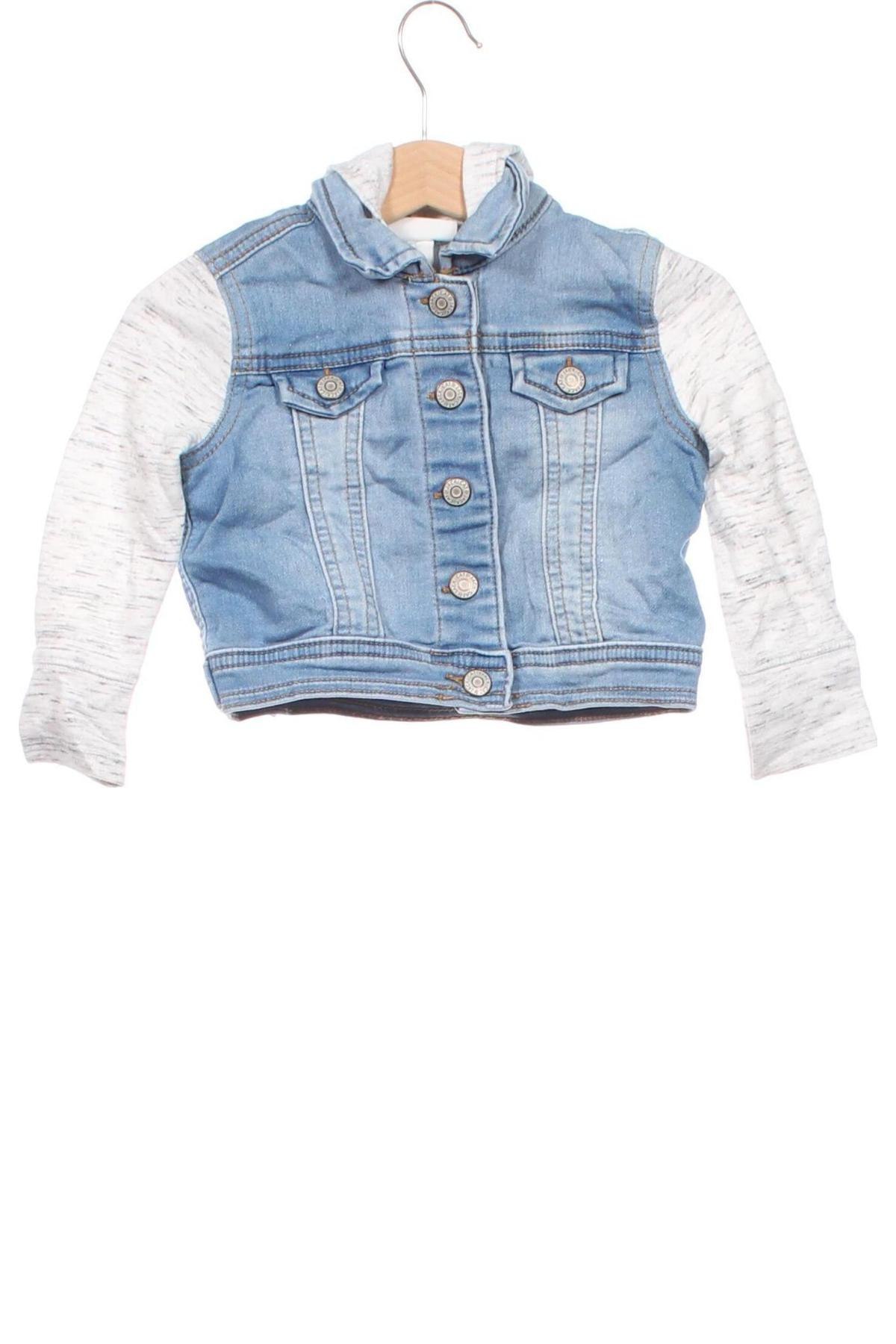 Kinder Jeansjacke Cat & Jack, Größe 12-18m/ 80-86 cm, Farbe Blau, Preis € 22,49