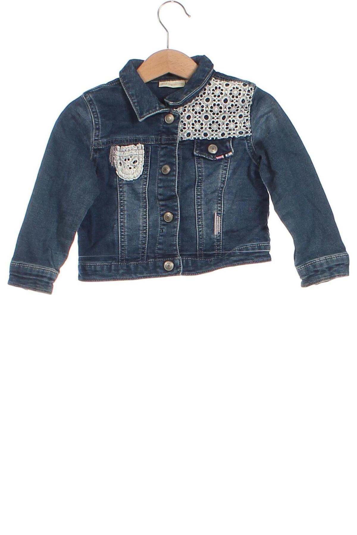 Kinder Jeansjacke First Impressions, Größe 18-24m/ 86-98 cm, Farbe Blau, Preis 16,99 €