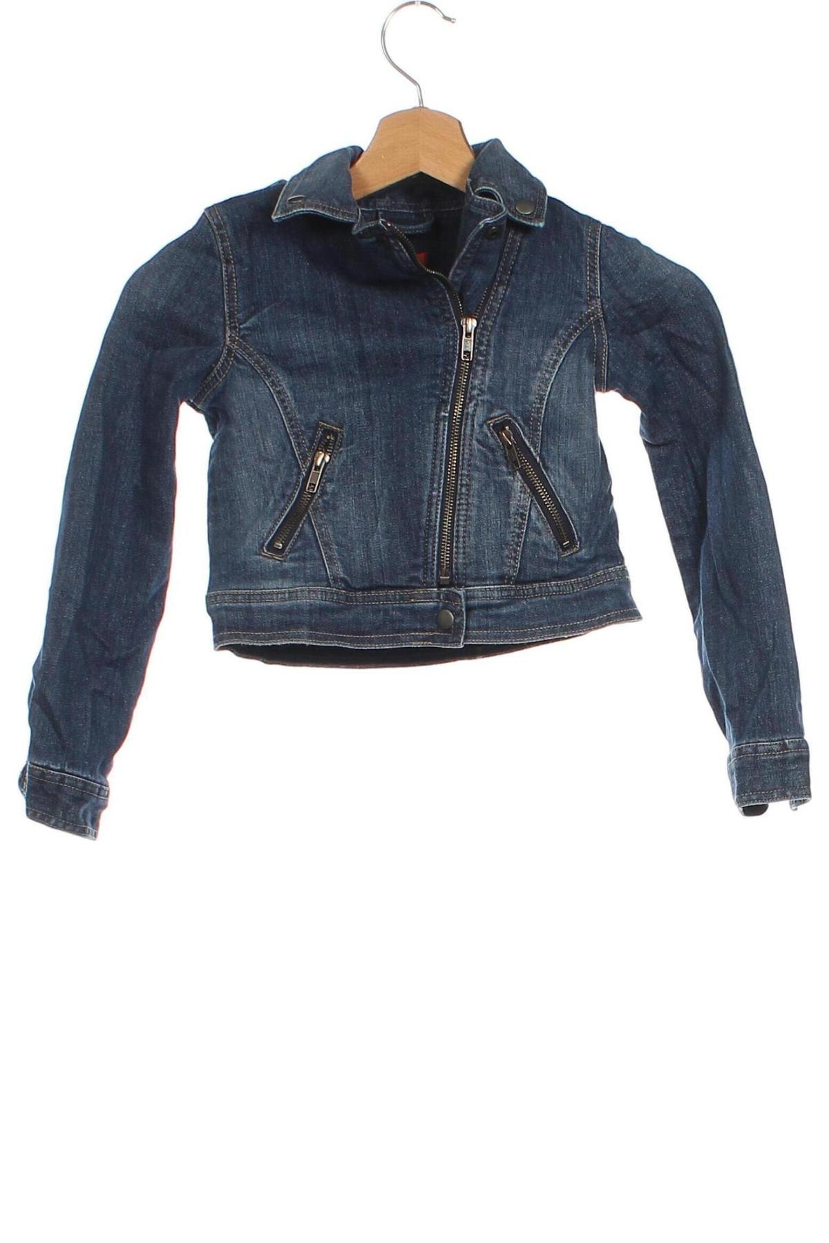 Kinder Jeansjacke Joe Fresh, Größe 5-6y/ 116-122 cm, Farbe Blau, Preis 33,49 €