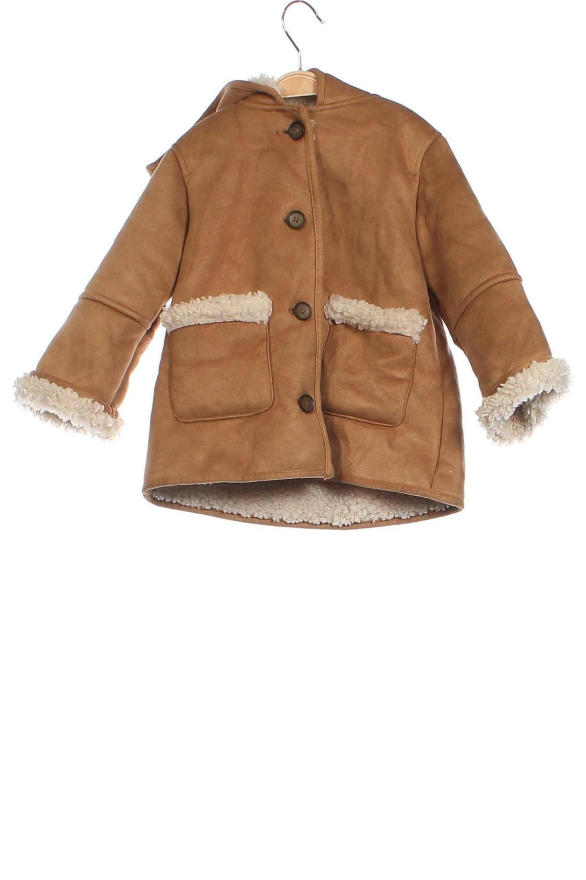 Kindermantel Zara, Größe 18-24m/ 86-98 cm, Farbe Braun, Preis 17,99 €