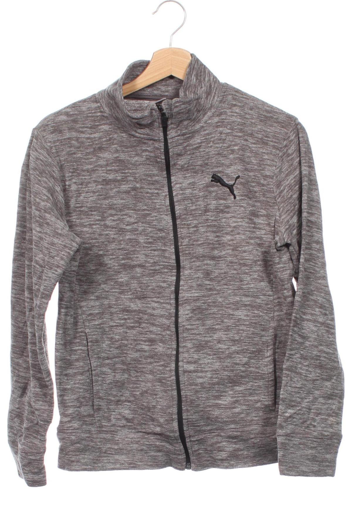 Kinder Fleece PUMA, Größe 14-15y/ 168-170 cm, Farbe Grau, Preis 23,99 €