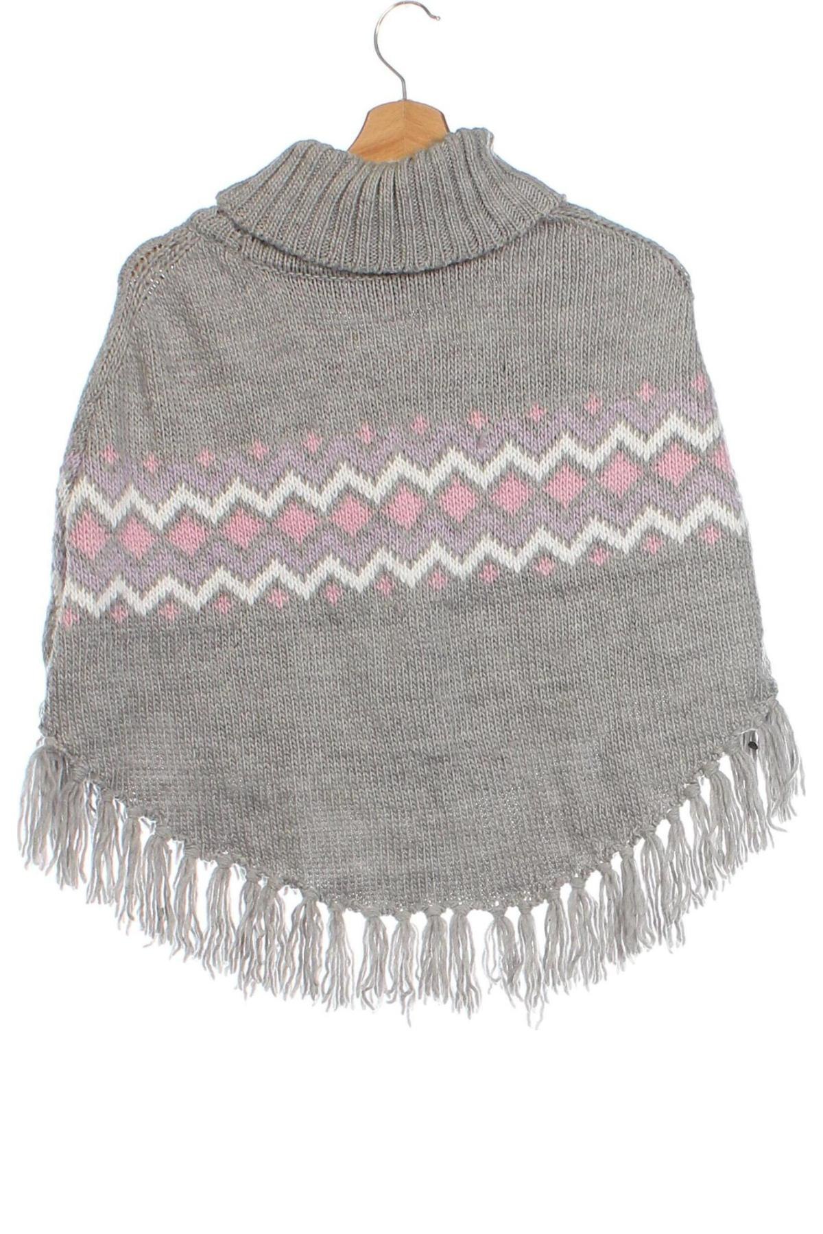 Kinderponcho H&M, Größe 8-9y/ 134-140 cm, Farbe Grau, Preis € 6,49