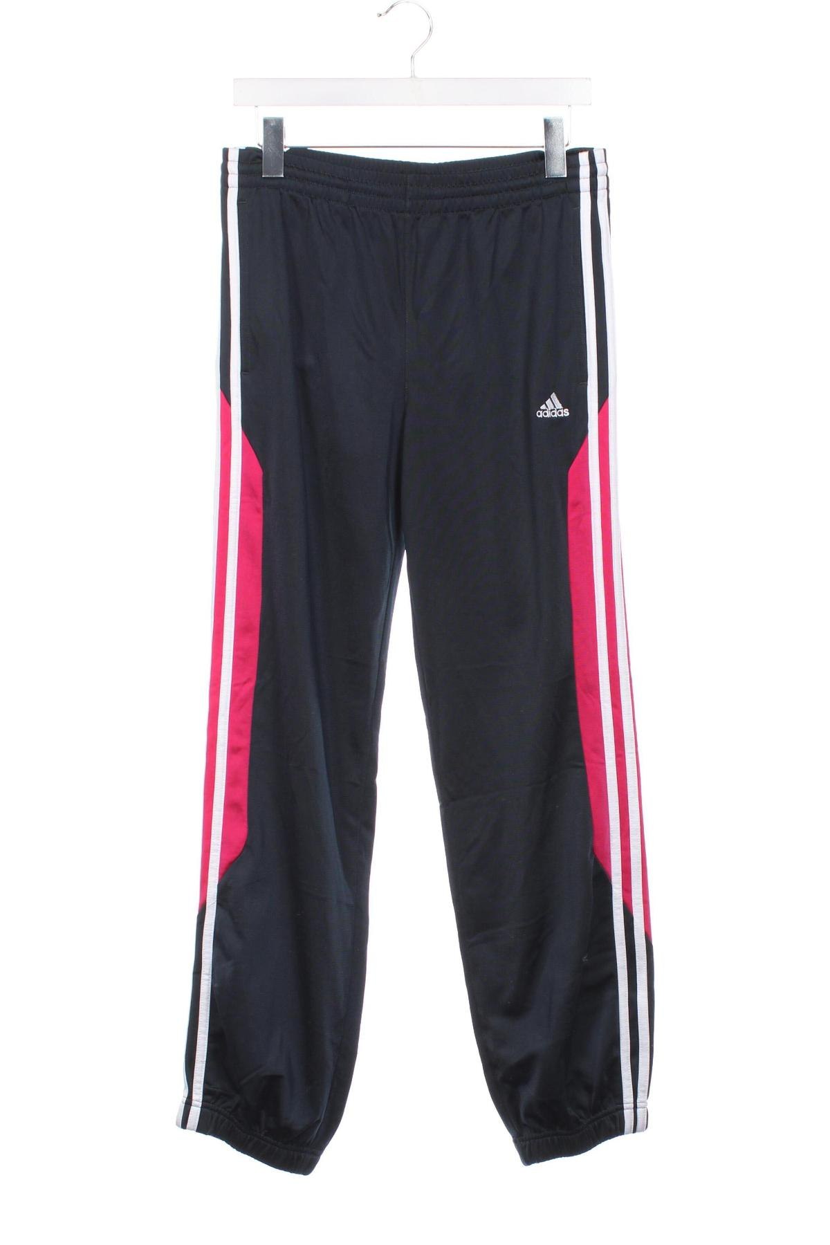 Dziecięce spodnie sportowe Adidas, Rozmiar 13-14y/ 164-168 cm, Kolor Niebieski, Cena 77,99 zł