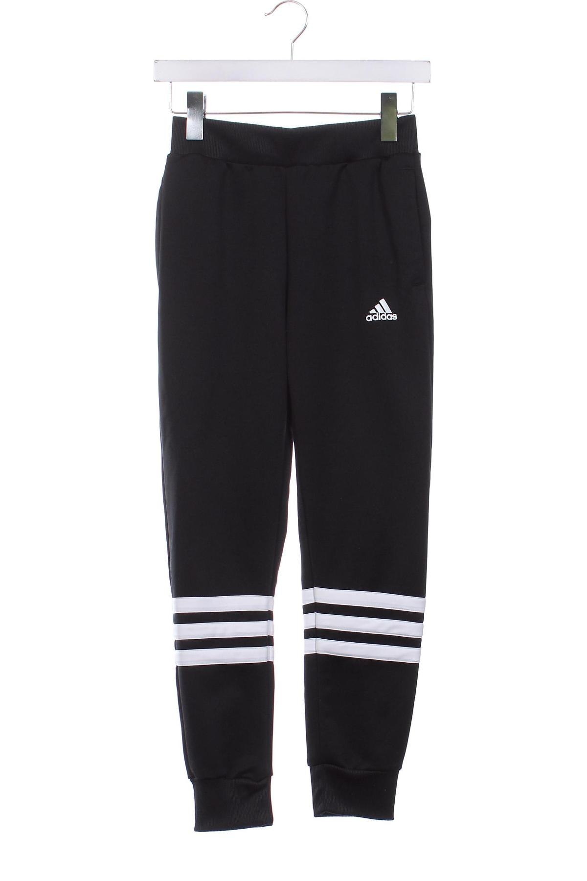 Dziecięce spodnie sportowe Adidas, Rozmiar 10-11y/ 146-152 cm, Kolor Czarny, Cena 76,40 zł