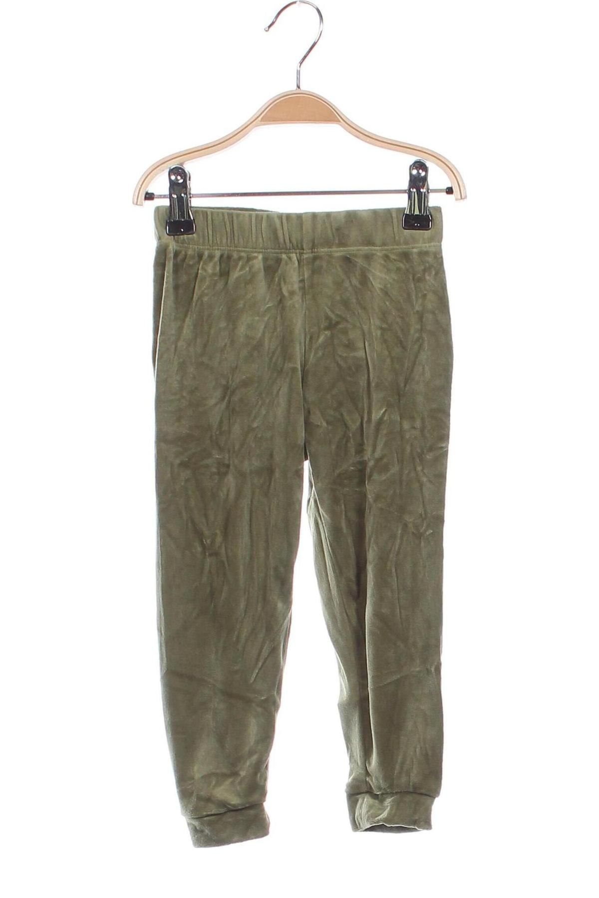 Pantaloni de trening, pentru copii Lupilu, Mărime 12-18m/ 80-86 cm, Culoare Verde, Preț 48,99 Lei