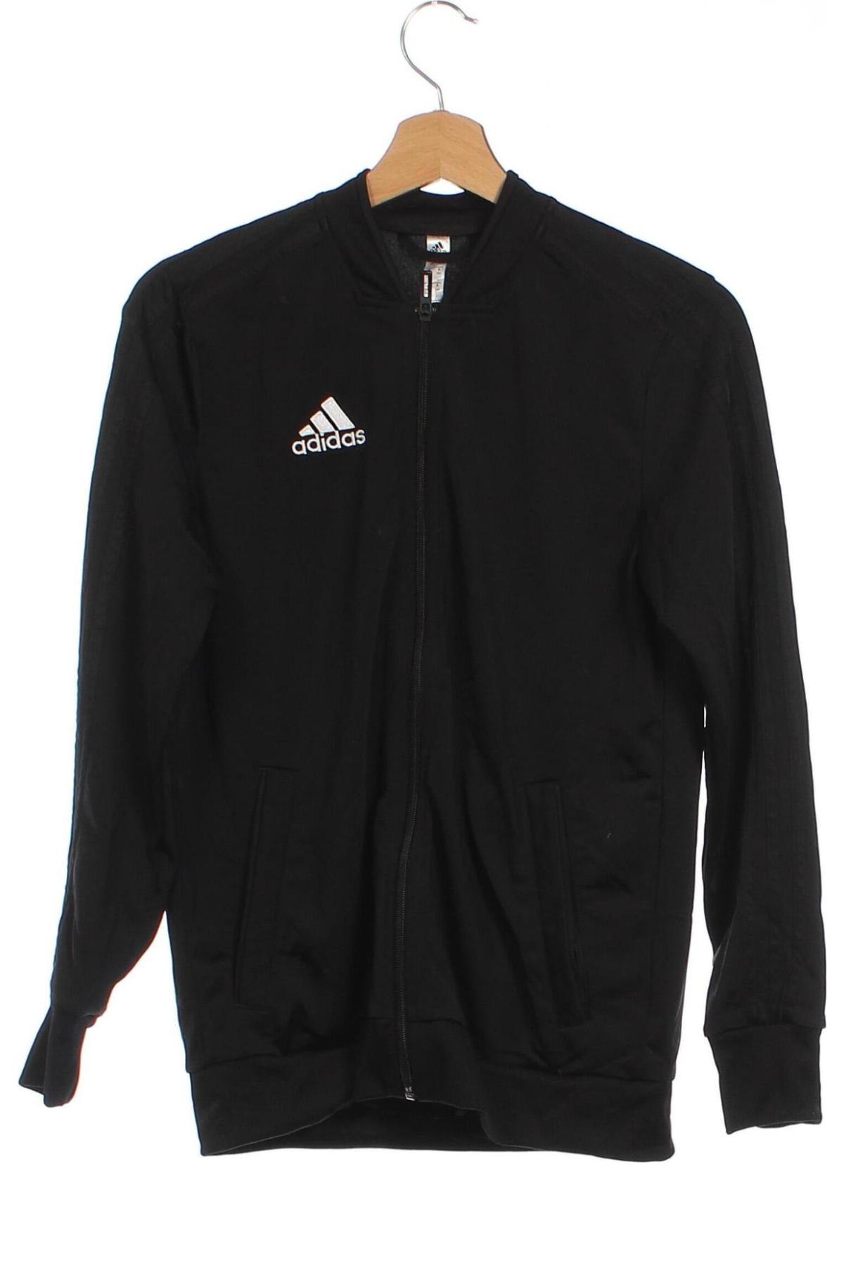 Dětská horní část sportovní soupravy Adidas, Velikost 12-13y/ 158-164 cm, Barva Černá, Cena  539,00 Kč