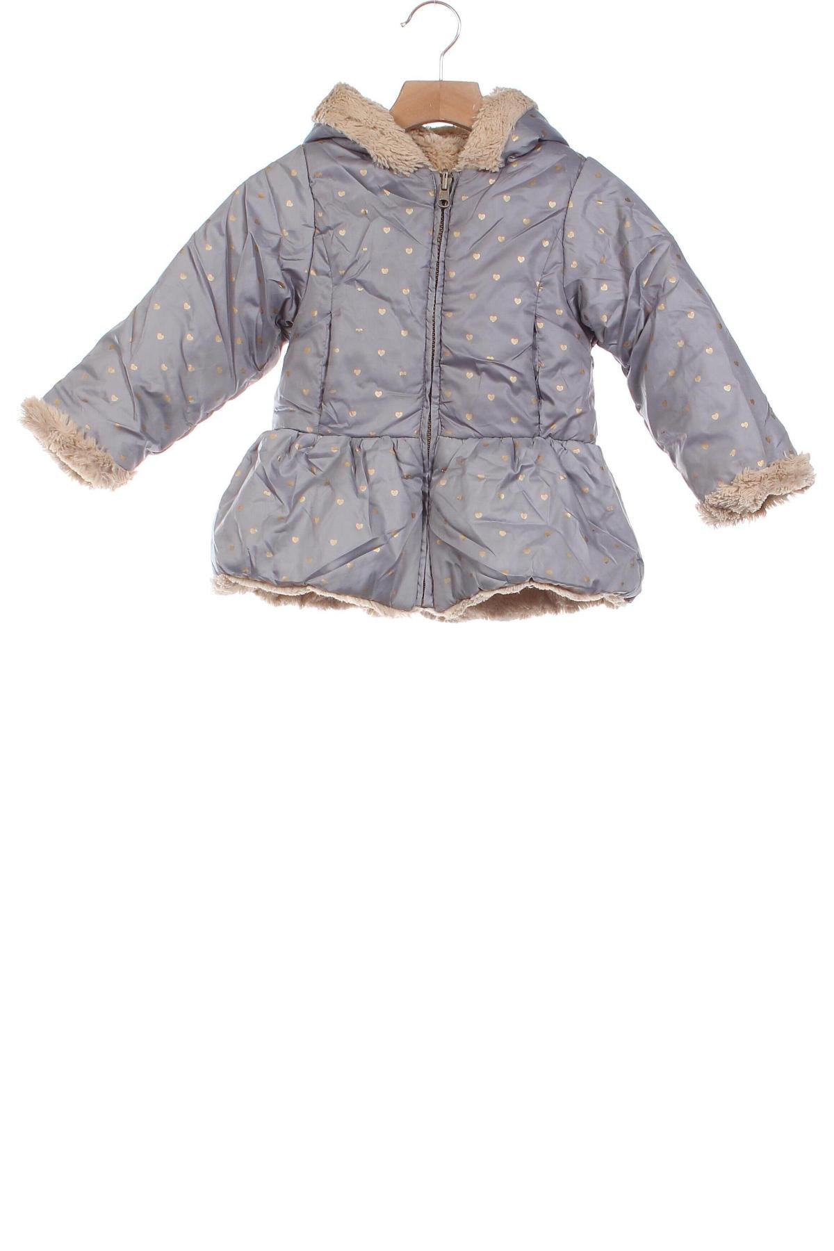 Kinderjacke Boboli, Größe 18-24m/ 86-98 cm, Farbe Grau, Preis 15,99 €