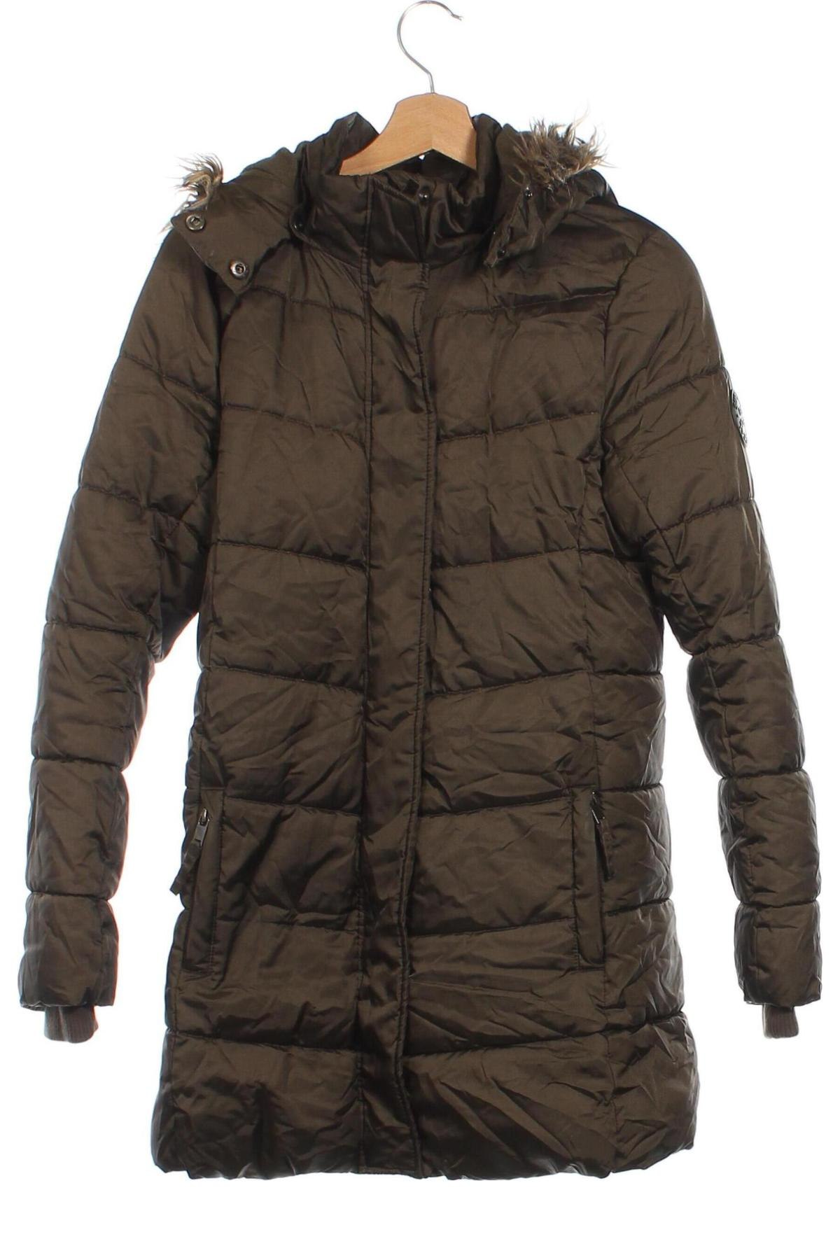 Kinderjacke H&M, Größe 14-15y/ 168-170 cm, Farbe Grün, Preis 22,49 €