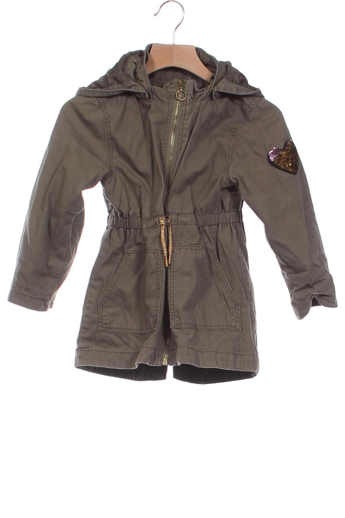 Kinderjacke H&M, Größe 3-4y/ 104-110 cm, Farbe Grün, Preis € 14,83