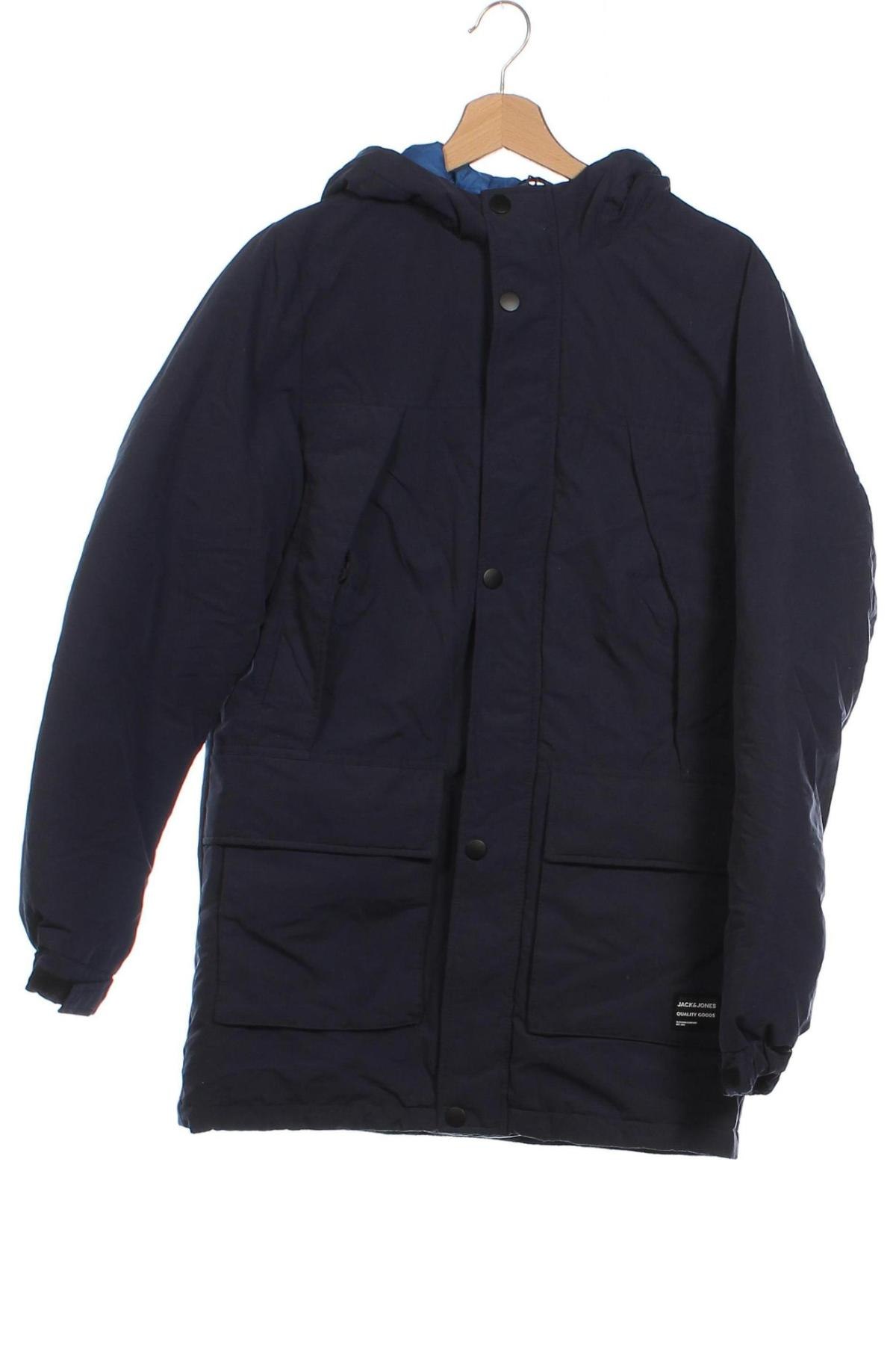 Kinderjacke Jack & Jones, Größe 15-18y/ 170-176 cm, Farbe Blau, Preis € 15,99