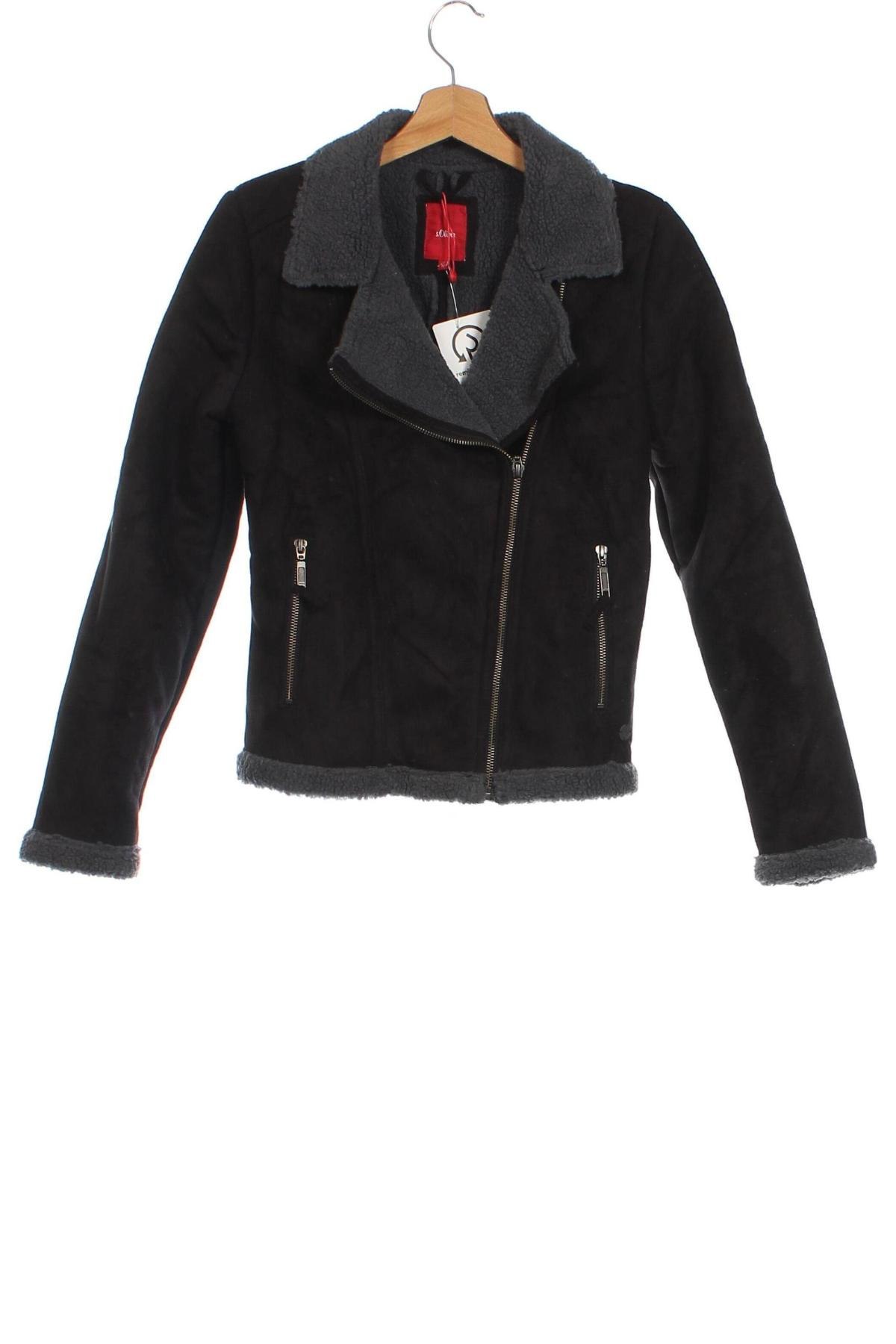 Kinderjacke S.Oliver, Größe 12-13y/ 158-164 cm, Farbe Schwarz, Preis € 12,99