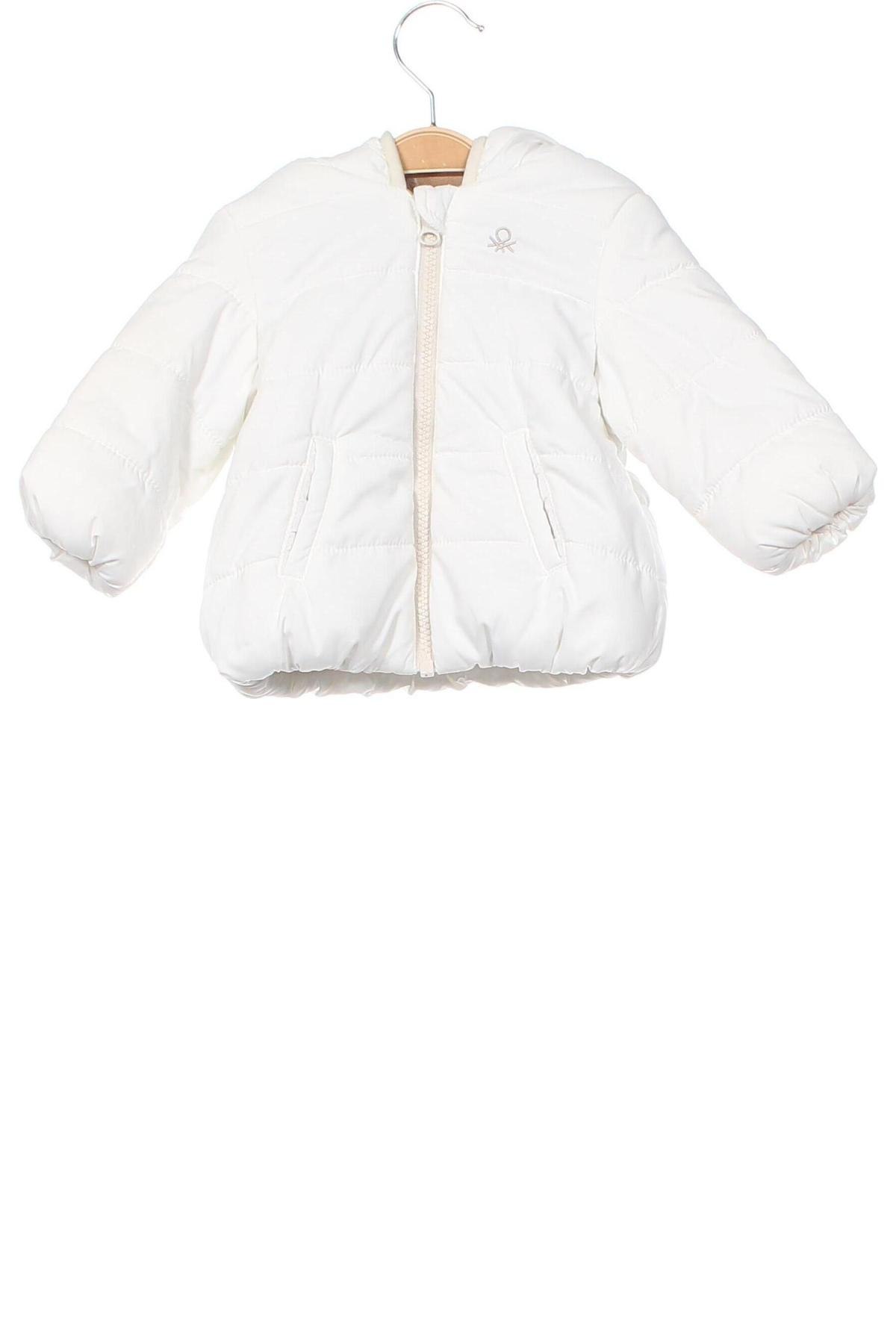 Kinderjacke United Colors Of Benetton, Größe 6-9m/ 68-74 cm, Farbe Weiß, Preis € 33,84