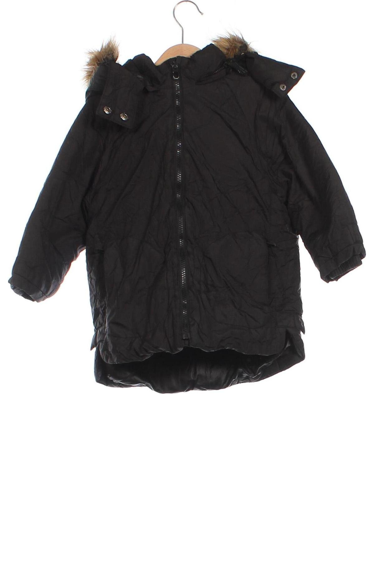 Kinderjacke Zara, Größe 2-3y/ 98-104 cm, Farbe Schwarz, Preis 20,99 €