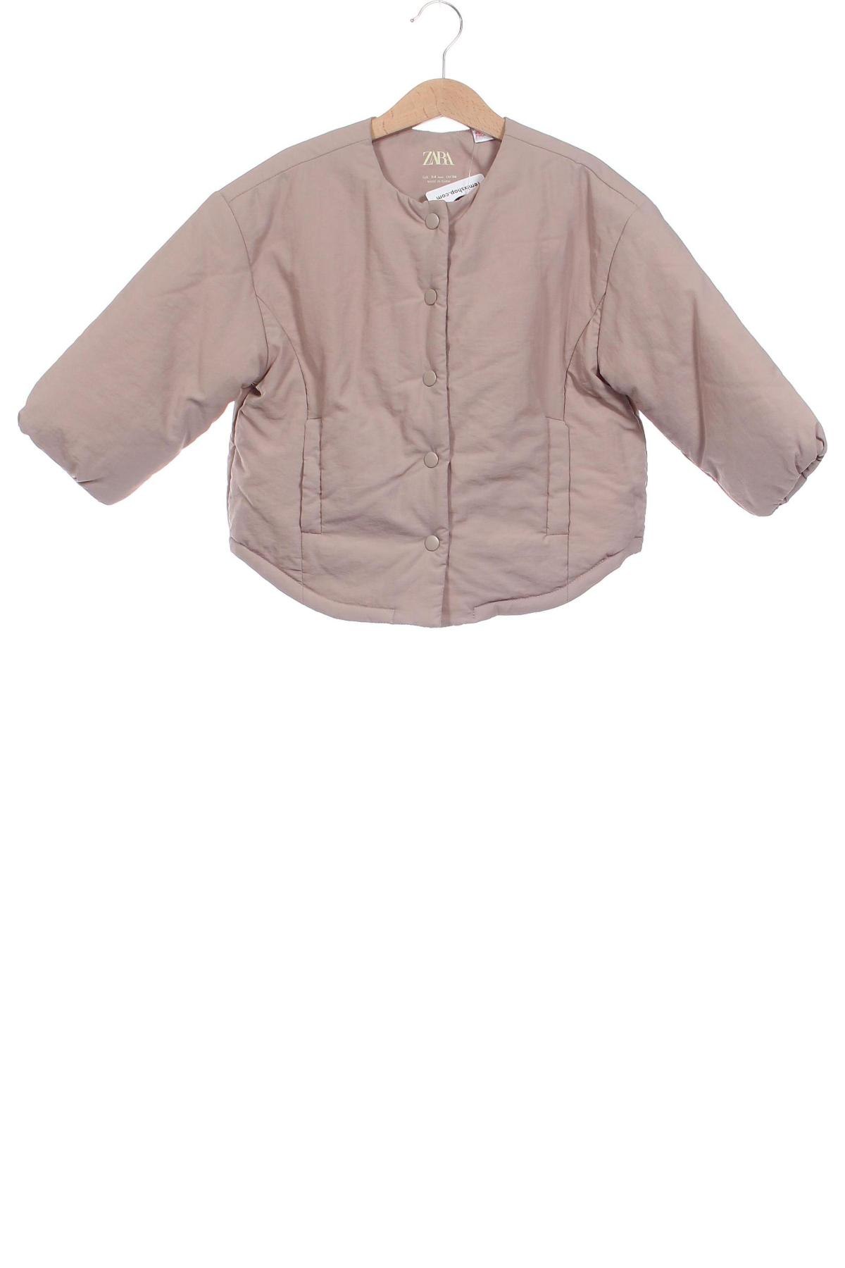 Kinderjacke Zara, Größe 3-4y/ 104-110 cm, Farbe Braun, Preis € 11,99