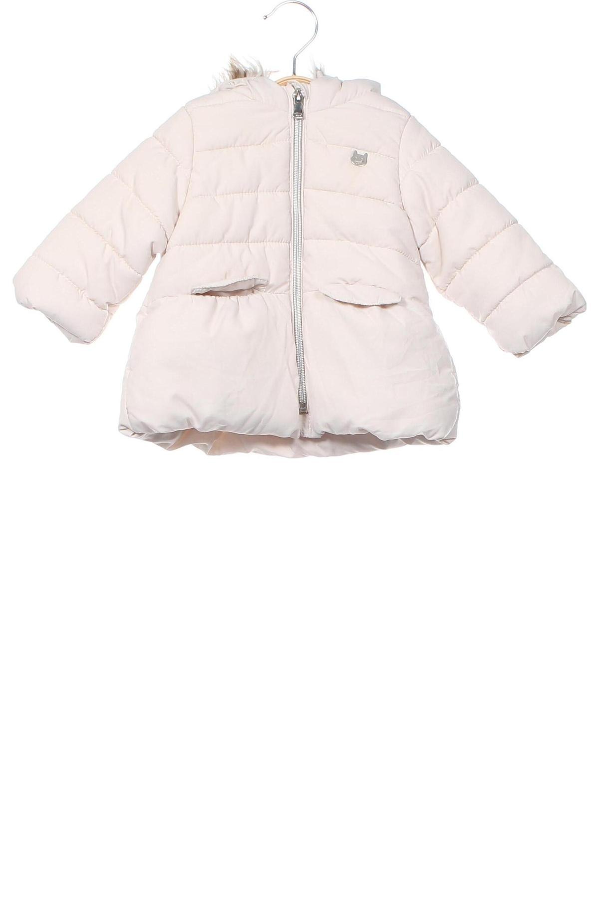 Dziecięca kurtka Zara, Rozmiar 9-12m/ 74-80 cm, Kolor ecru, Cena 107,86 zł