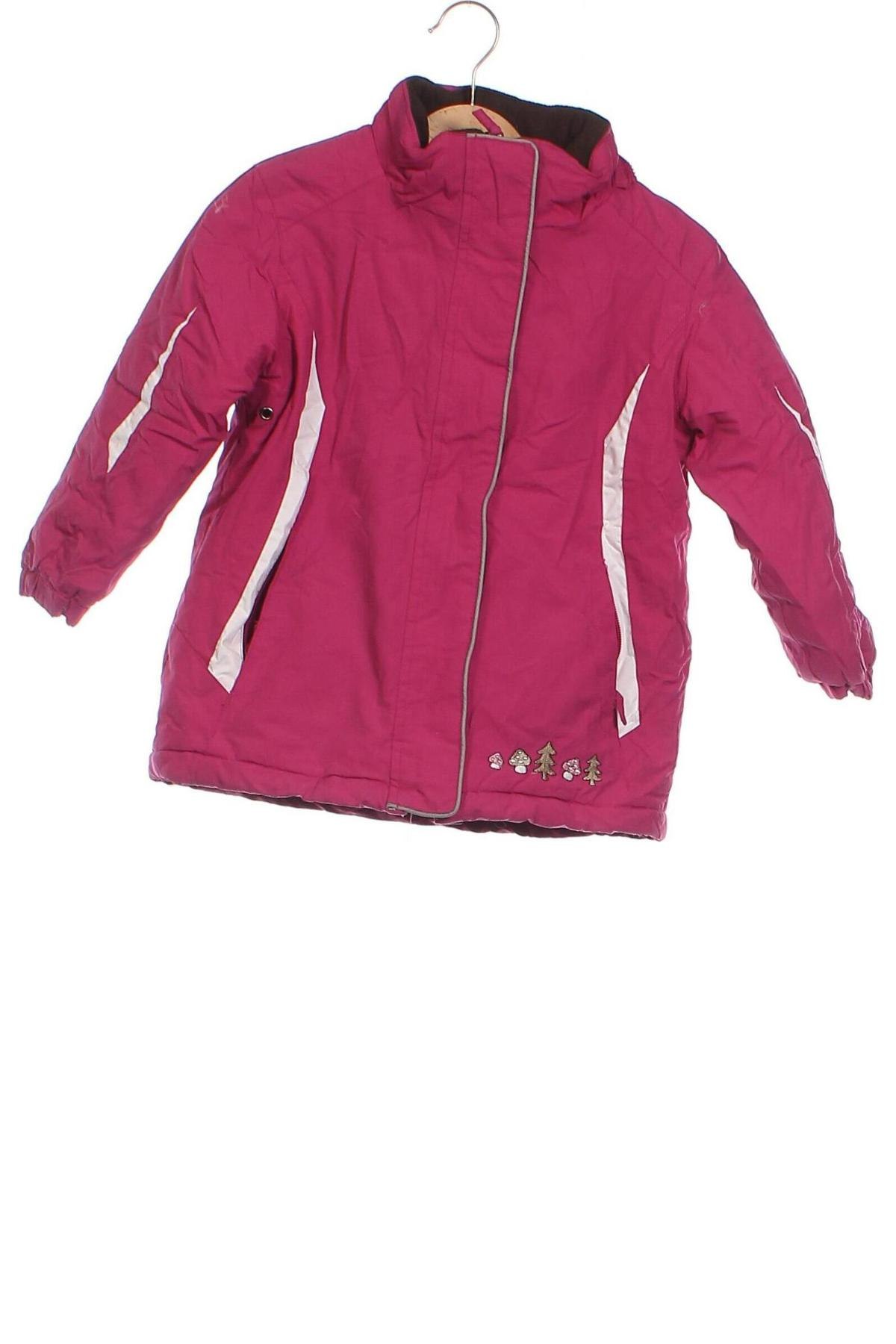 Kinderjacke für Wintersport Kiki & Koko, Größe 2-3y/ 98-104 cm, Farbe Rosa, Preis 20,99 €