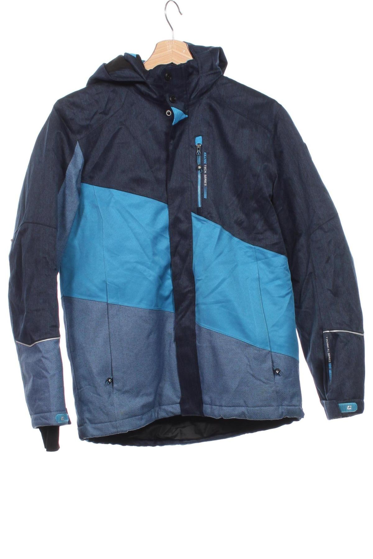 Kinderjacke für Wintersport Killtec, Größe 11-12y/ 152-158 cm, Farbe Blau, Preis 32,99 €