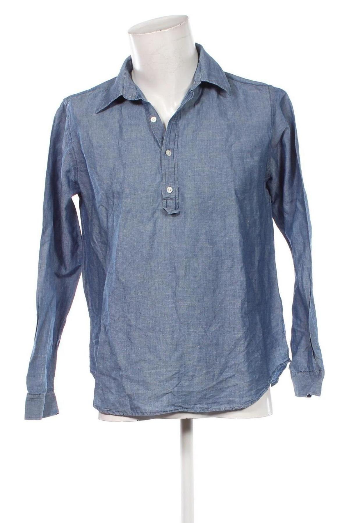 Herren Shirt Acne, Größe L, Farbe Blau, Preis € 46,99