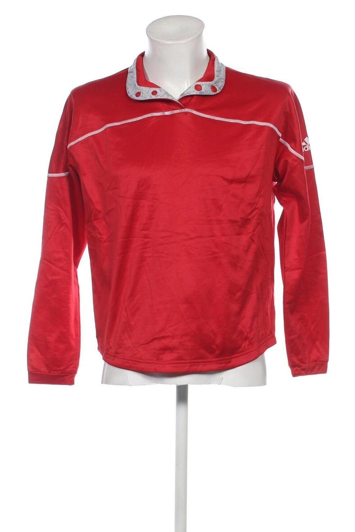 Herren Shirt Adidas, Größe M, Farbe Rot, Preis 26,49 €