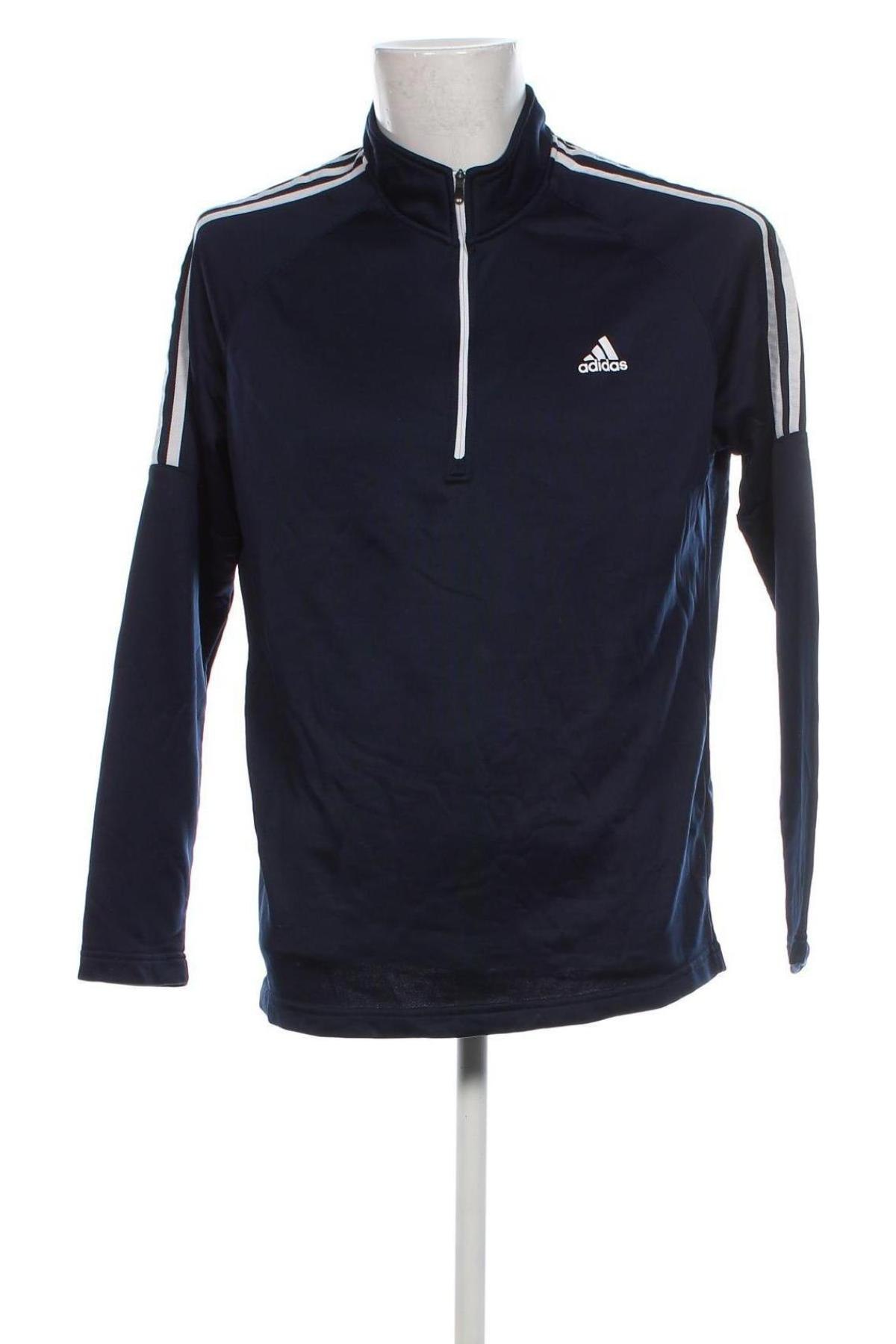 Bluză de bărbați Adidas, Mărime L, Culoare Albastru, Preț 121,99 Lei