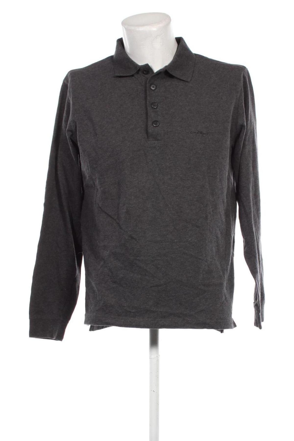 Herren Shirt Chervo, Größe L, Farbe Grau, Preis € 13,49