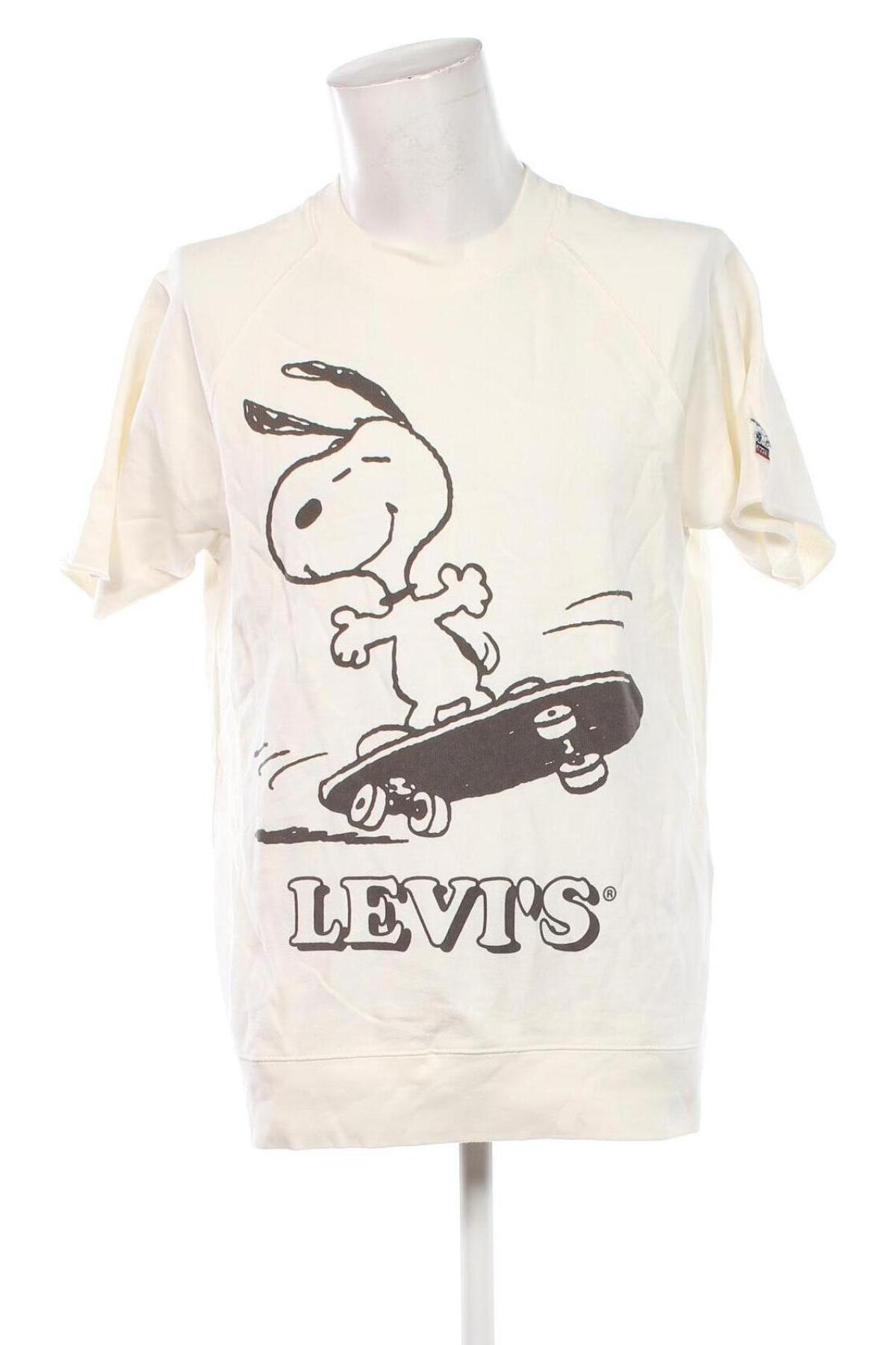 Herren T-Shirt Levi's x Peanuts, Größe M, Farbe Weiß, Preis € 25,99