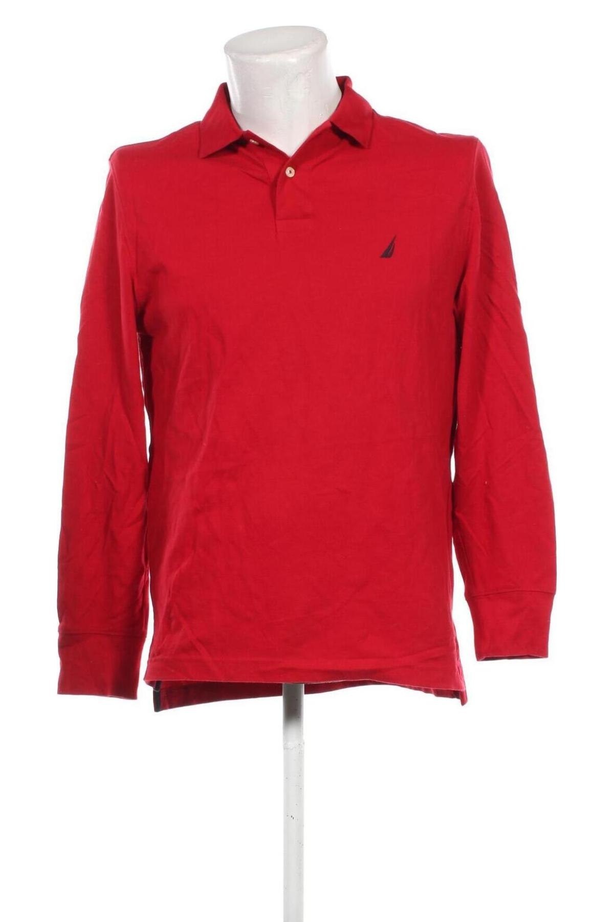 Herren Shirt Nautica, Größe S, Farbe Rot, Preis 11,99 €