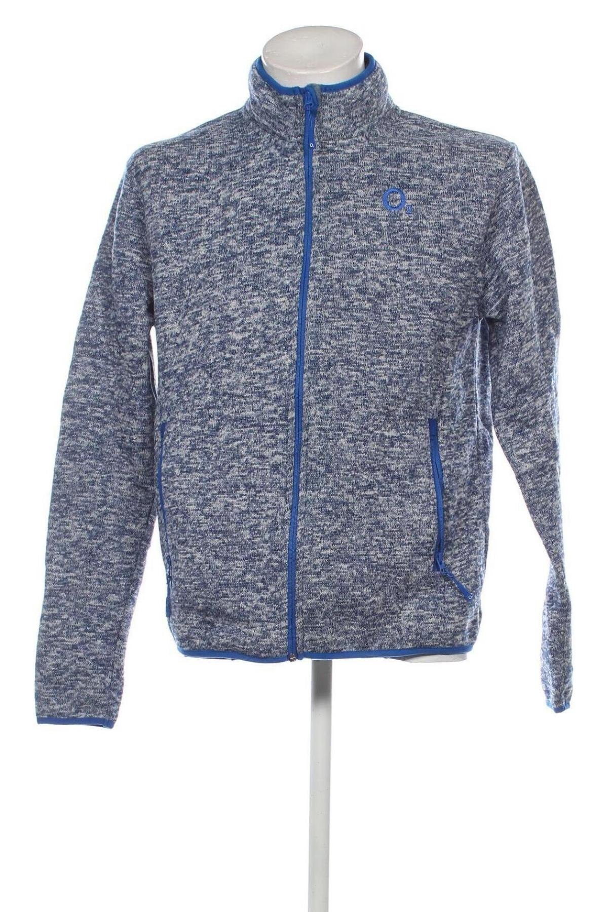 Herren Strickjacke, Größe L, Farbe Blau, Preis 15,49 €