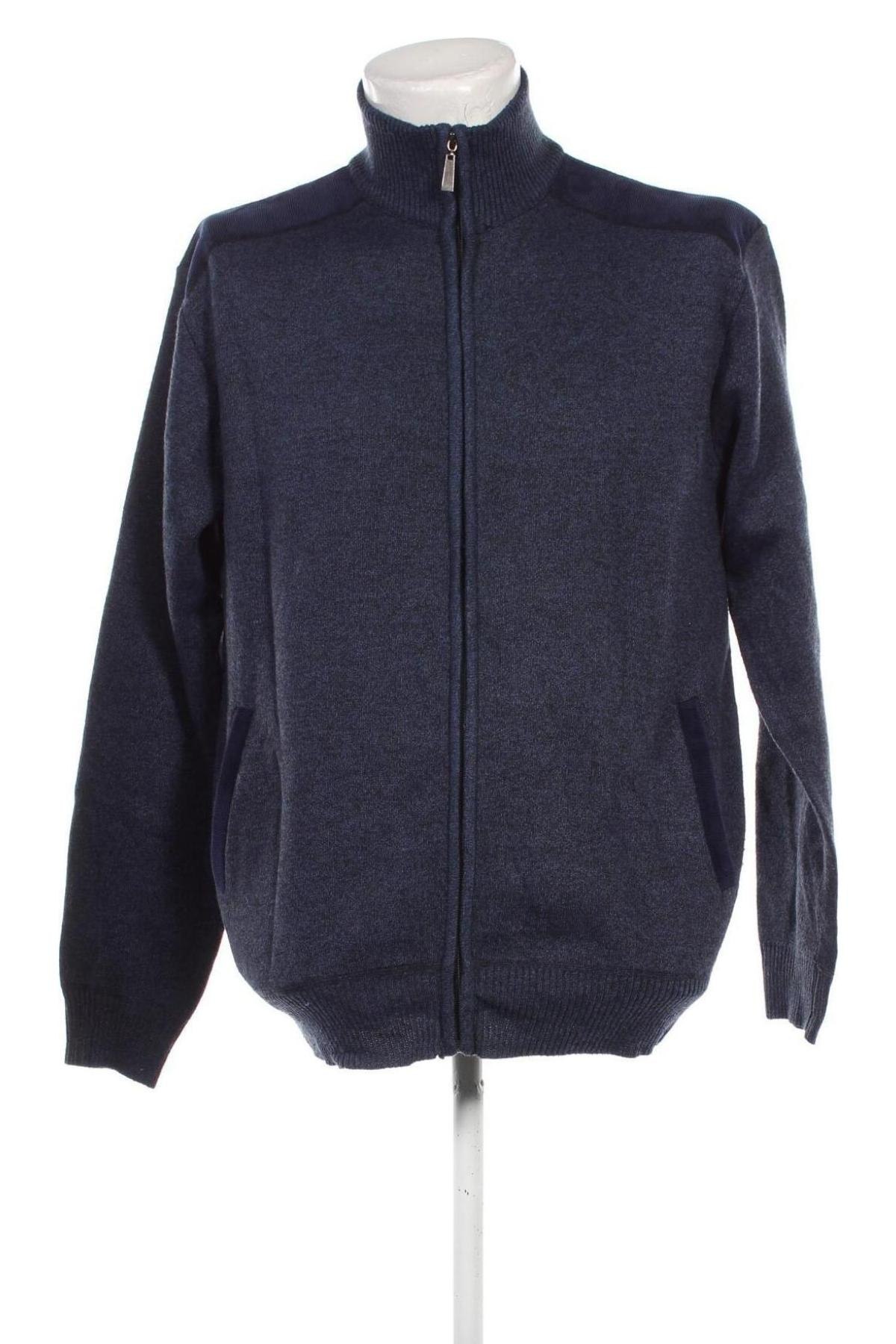 Herren Strickjacke, Größe XXL, Farbe Blau, Preis 16,99 €