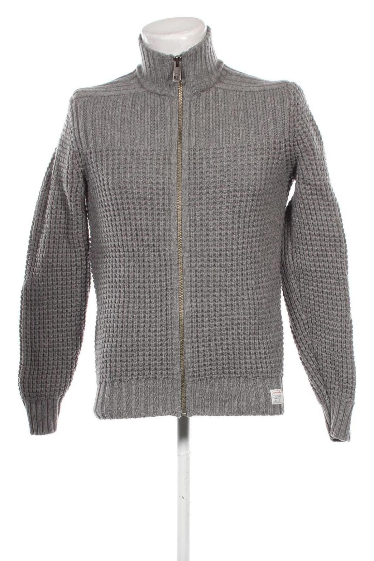 Herren Strickjacke Esprit, Größe XS, Farbe Grau, Preis € 22,49