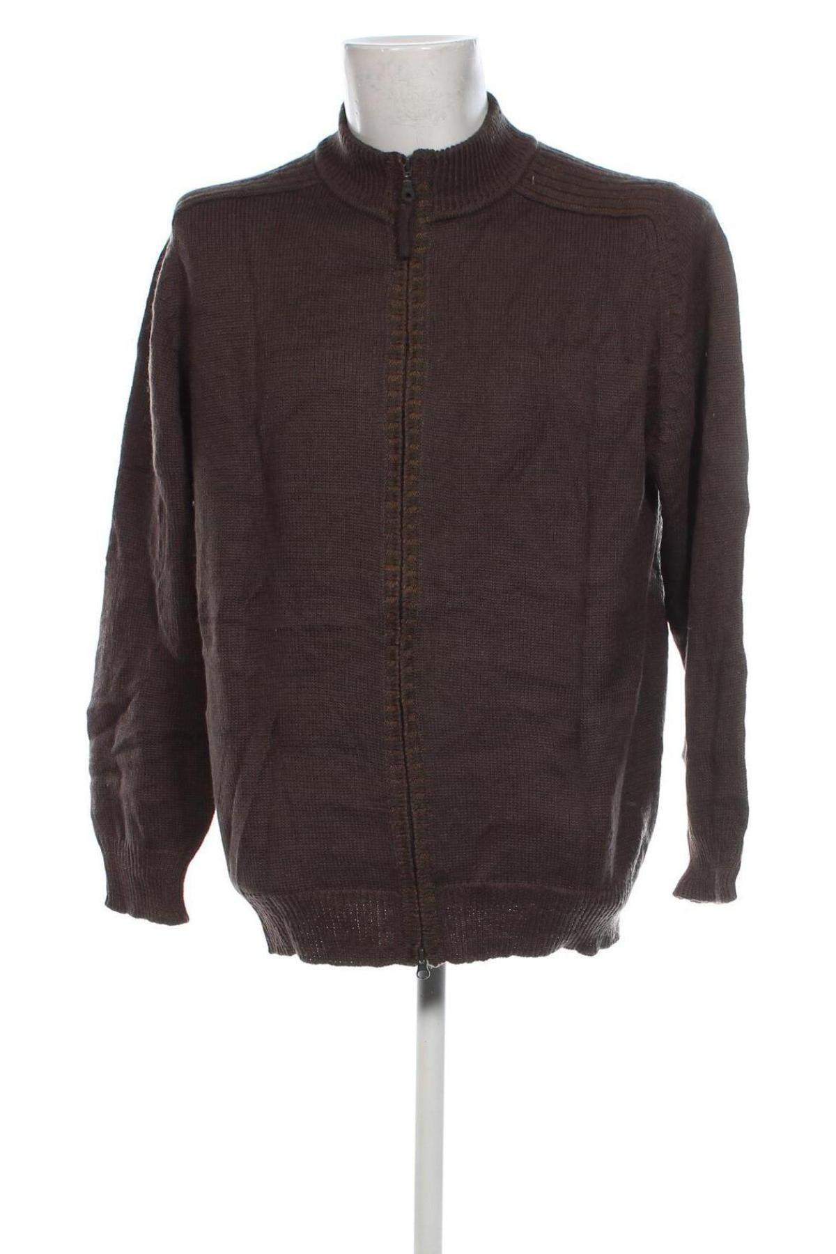 Herren Strickjacke Luciano, Größe XXL, Farbe Braun, Preis € 18,99