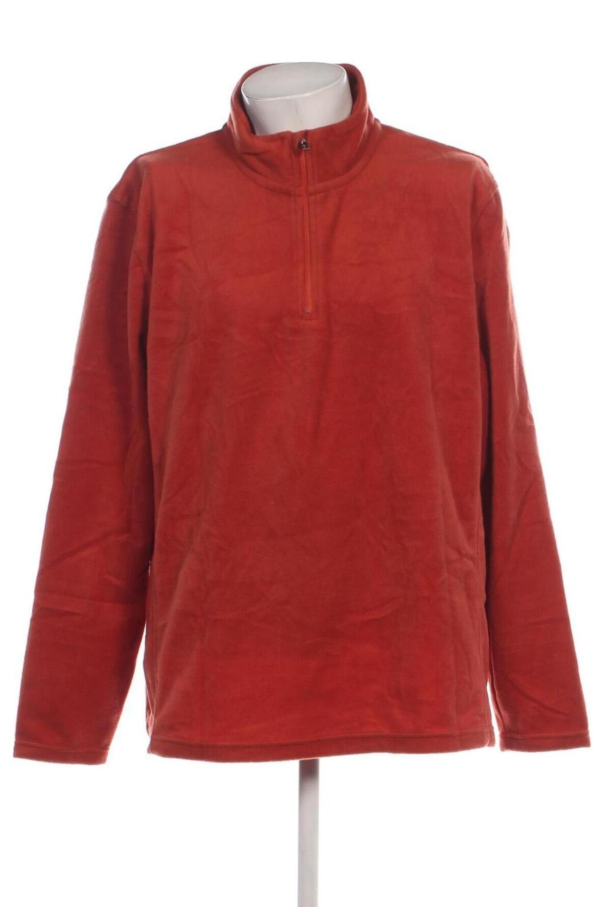 Ανδρική μπλούζα fleece Canda, Μέγεθος 3XL, Χρώμα Καφέ, Τιμή 6,99 €